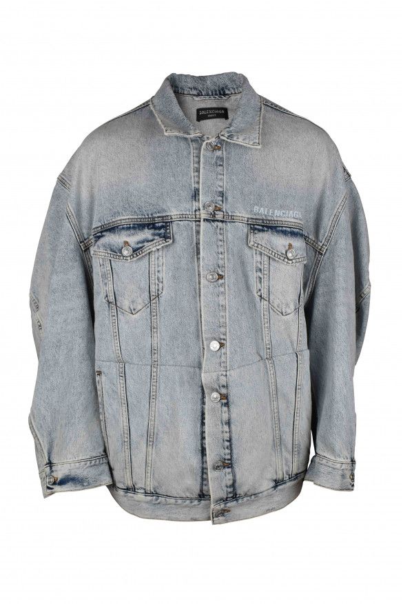 Balenciaga Denim jacket Size US L / EU 52-54 / 3 - 1 Thumbnail