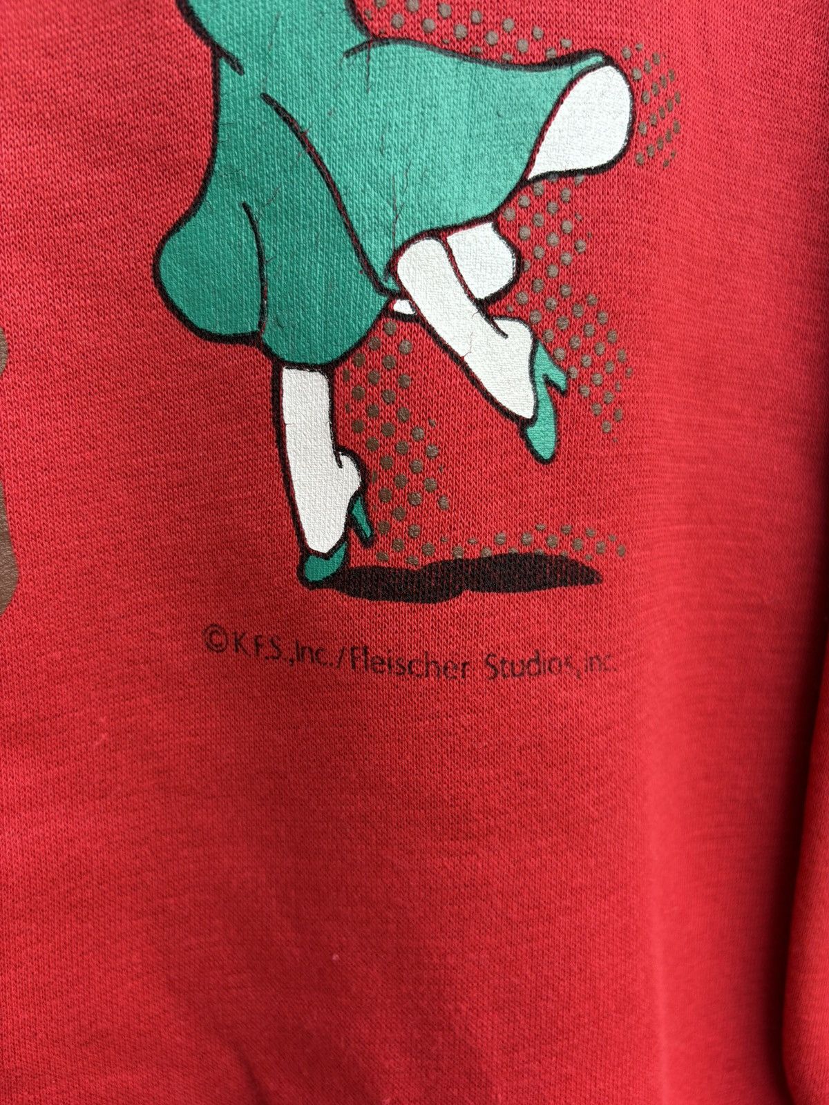 Cartoon Network × Vintage Vintage 90s Betty Boop Pullover Sweatshirt Size US L / EU 52-54 / 3 - 3 Thumbnail