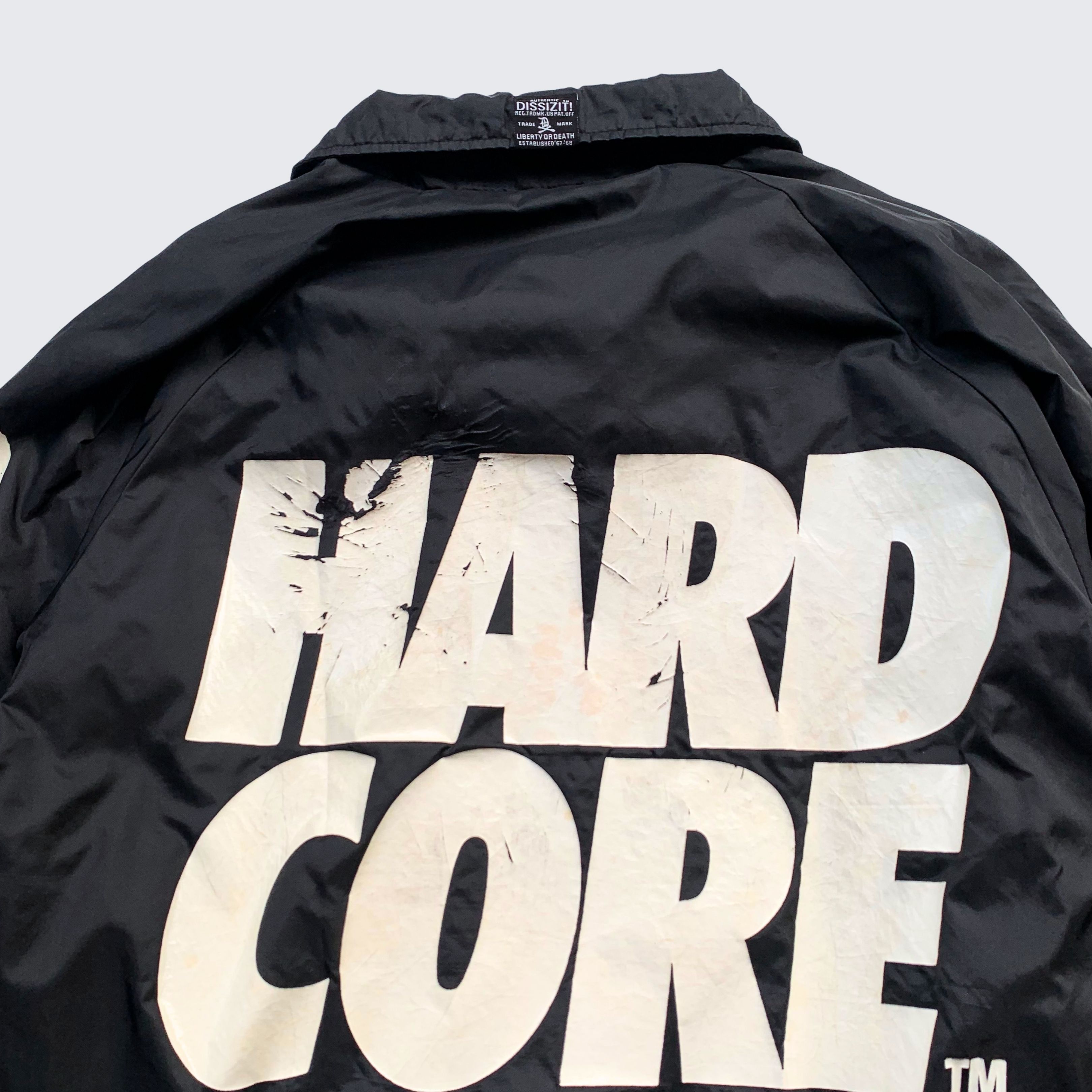 Dissizit Vintage Rare Dissizit! USA Hardcore Windbreaker Jacket Size US L / EU 52-54 / 3 - 4 Thumbnail