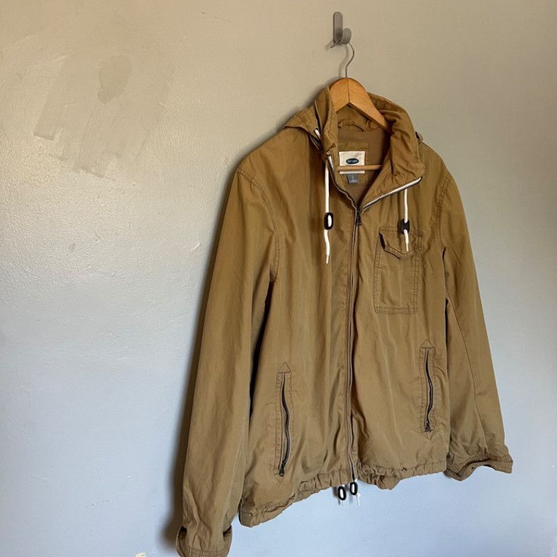 Old Navy Old Navy Men's Jacket Khaki Size Large Size US S / EU 44-46 / 1 - 2 Thumbnail