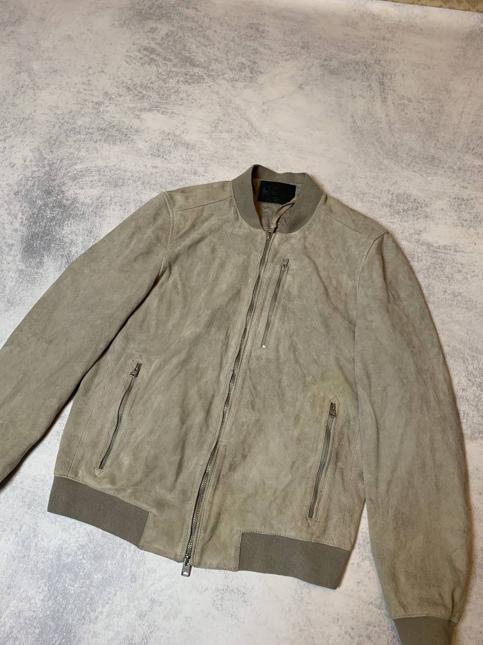 Allsaints Allsaints rare luxury lambskin suede jacket Size US M / EU 48-50 / 2 - 2 Thumbnail