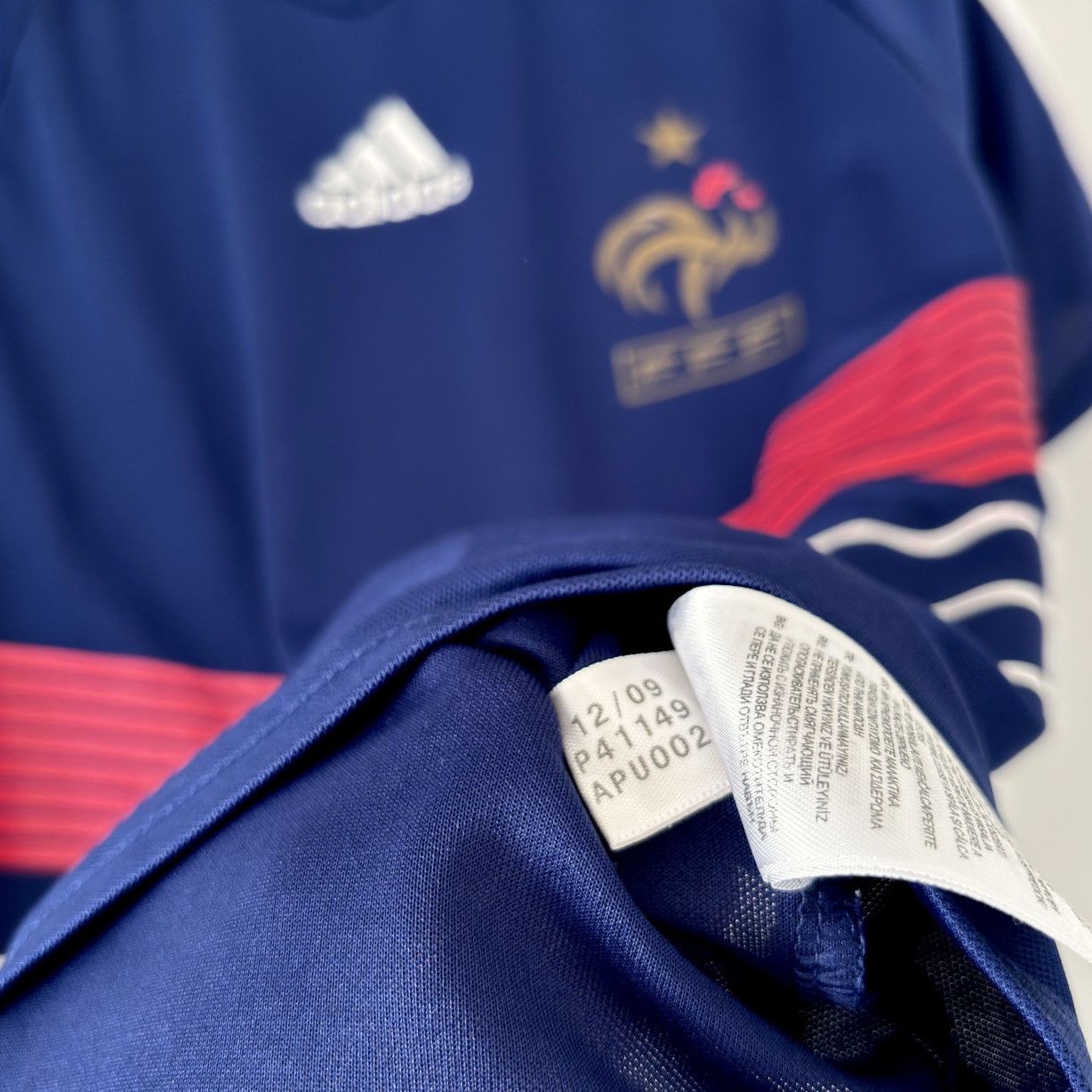 Adidas × Vintage 2010 2012 France National Adidas Home Soccer Jersey Size US S / EU 44-46 / 1 - 6 Thumbnail