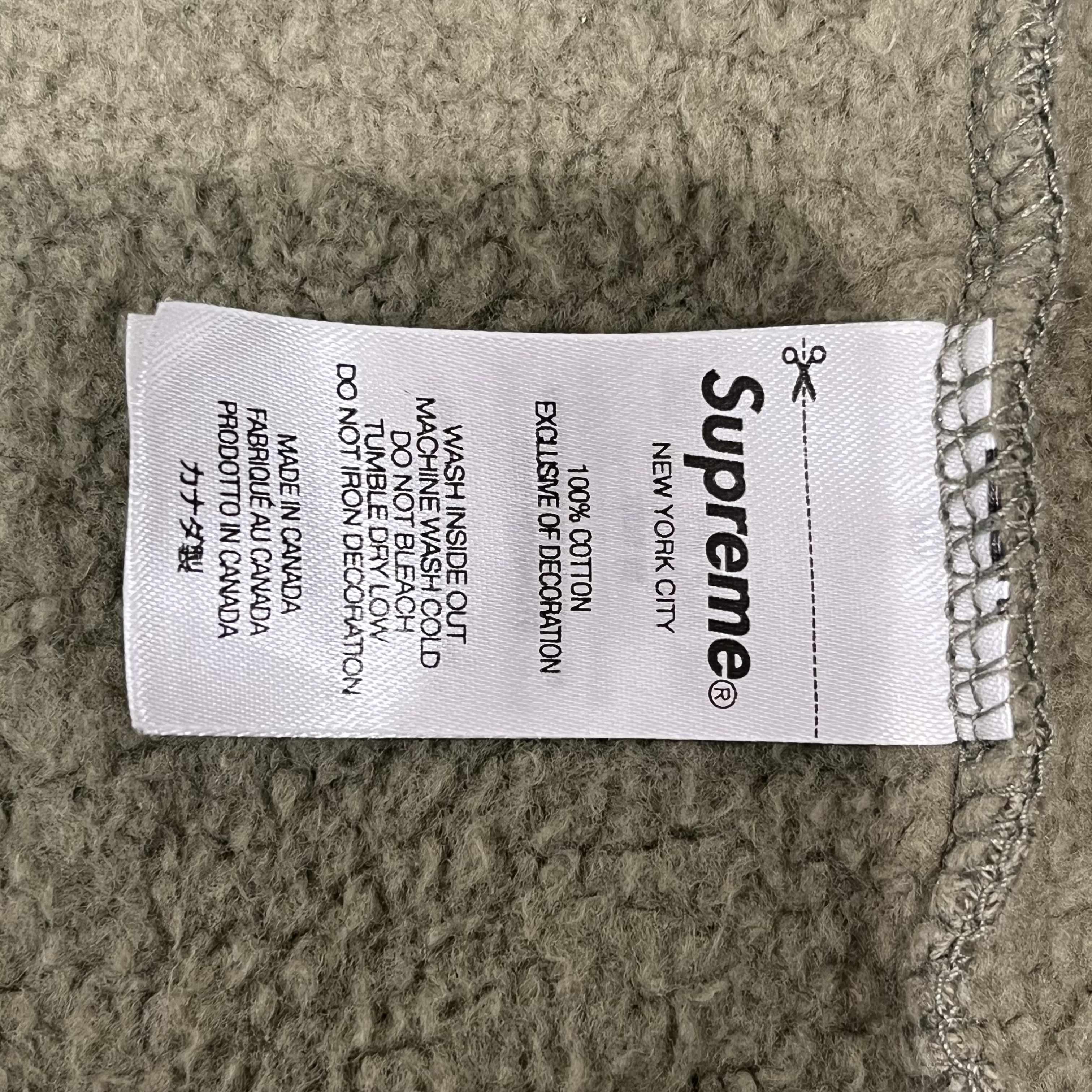 Supreme × Wtaps Supreme x WTAPS Sic'em! Hooded Sweatshirt 'Light Olive' Size US S / EU 44-46 / 1 - 8 Thumbnail