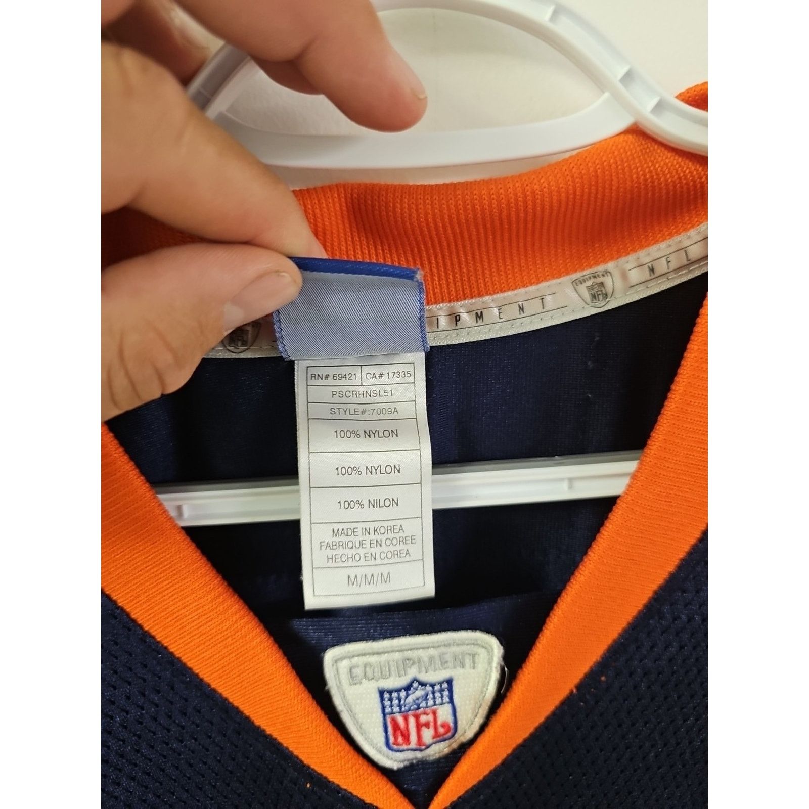 Reebok Reebok On Field Denver Broncos Ashley Lelie #85 Jersey Sz M Size US M / EU 48-50 / 2 - 7 Thumbnail