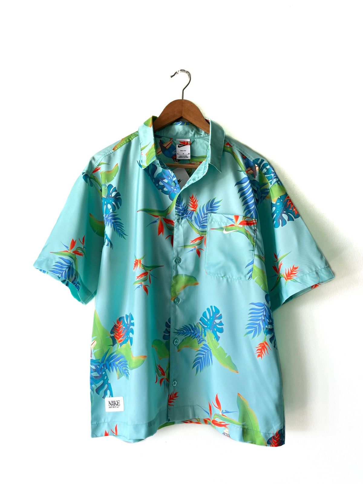 Nike Nike Hawaii Button Up Shirt Size US M / EU 48-50 / 2 - 1 Thumbnail