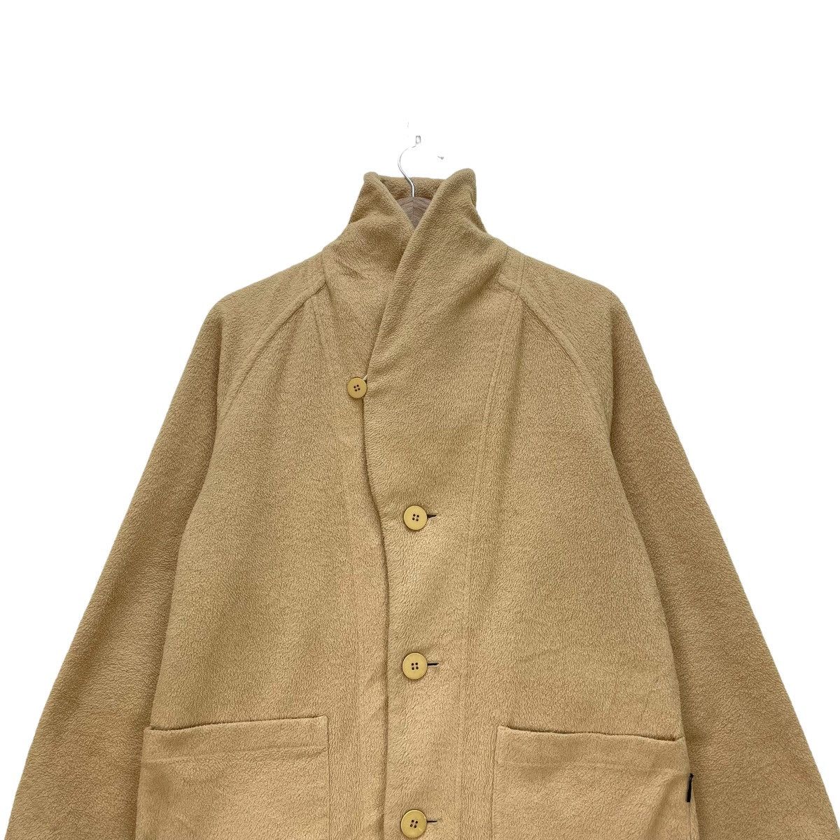 Yohji Yamamoto 🔥 Yohji Yamamoto Ys For Living Shawl Collar Dual Pocket Size M / US 6-8 / IT 42-44 - 3 Thumbnail