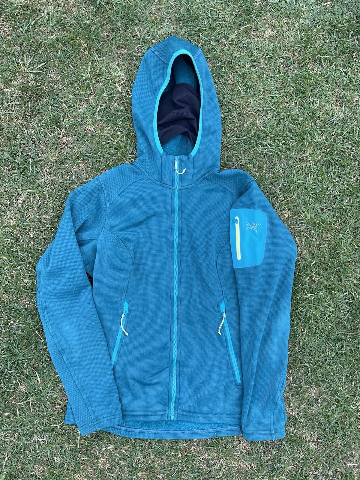 Polartec Polartec Arcteryx Green Balaclava Jacket Hoodie Size S / US 4 / IT 40 - 1 Thumbnail