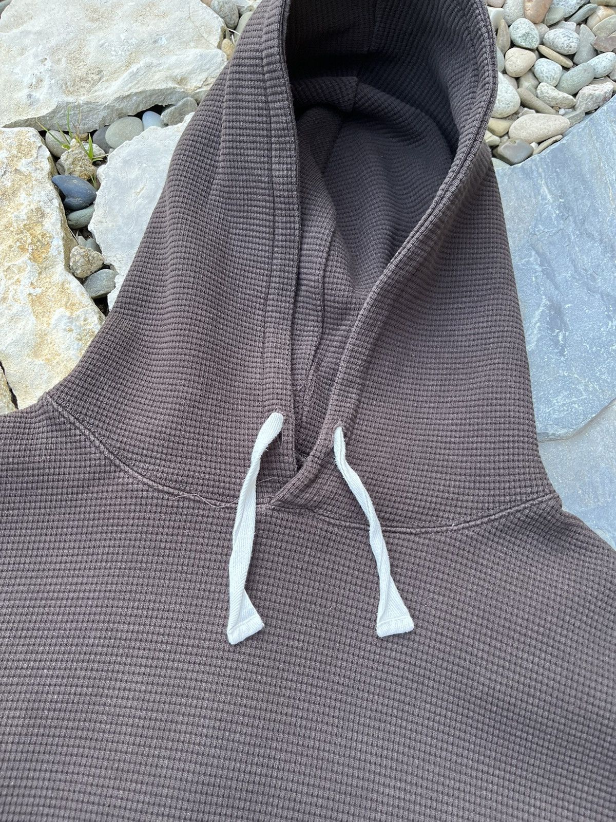 Oliver Spencer Oliver Spencer organic cotton walsham waffle knit hoodie Size US S / EU 44-46 / 1 - 16 Thumbnail
