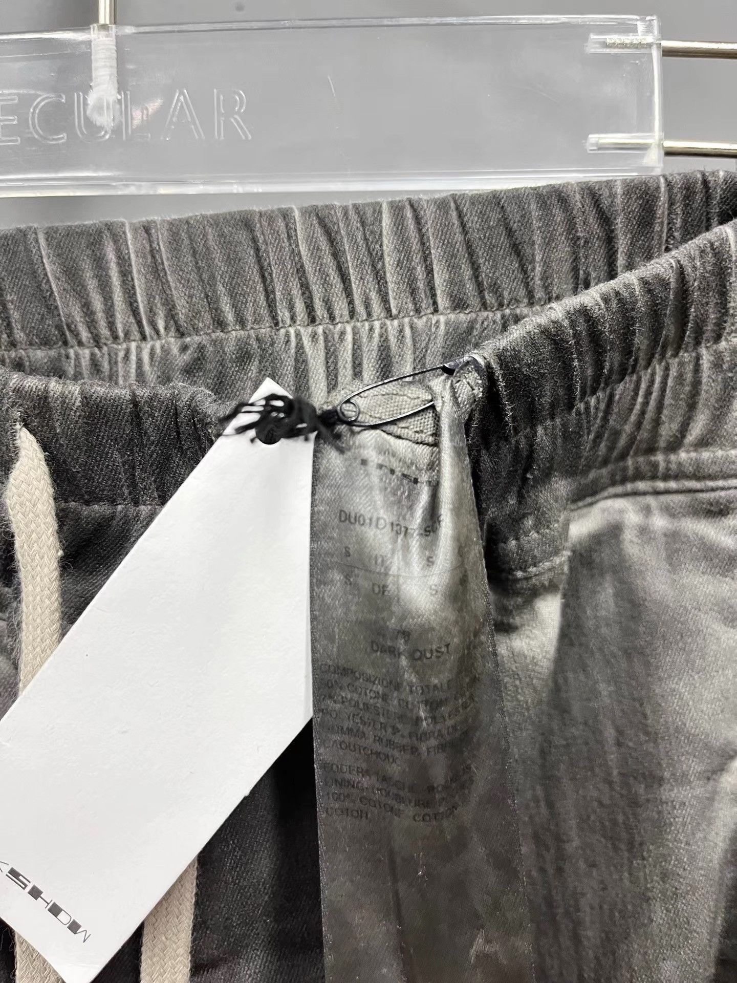 Rick Owens Rick Owens Drkshdw Babel Pusher Snap Pants K34 Size US 31 - 9 Thumbnail