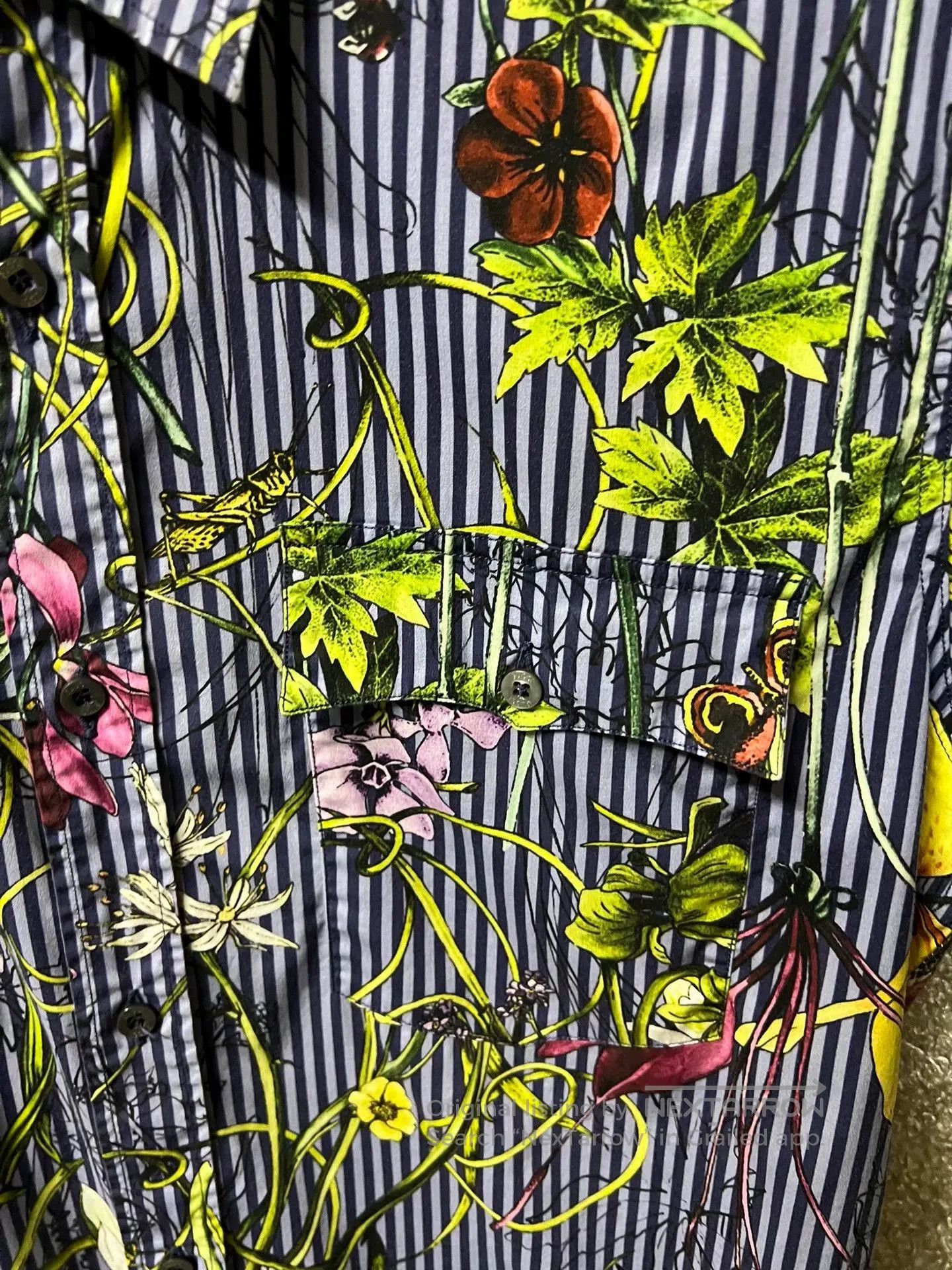Gucci Gucci Men's Hawaiian Short-Sleeve Shirt. Size US M / EU 48-50 / 2 - 3 Thumbnail