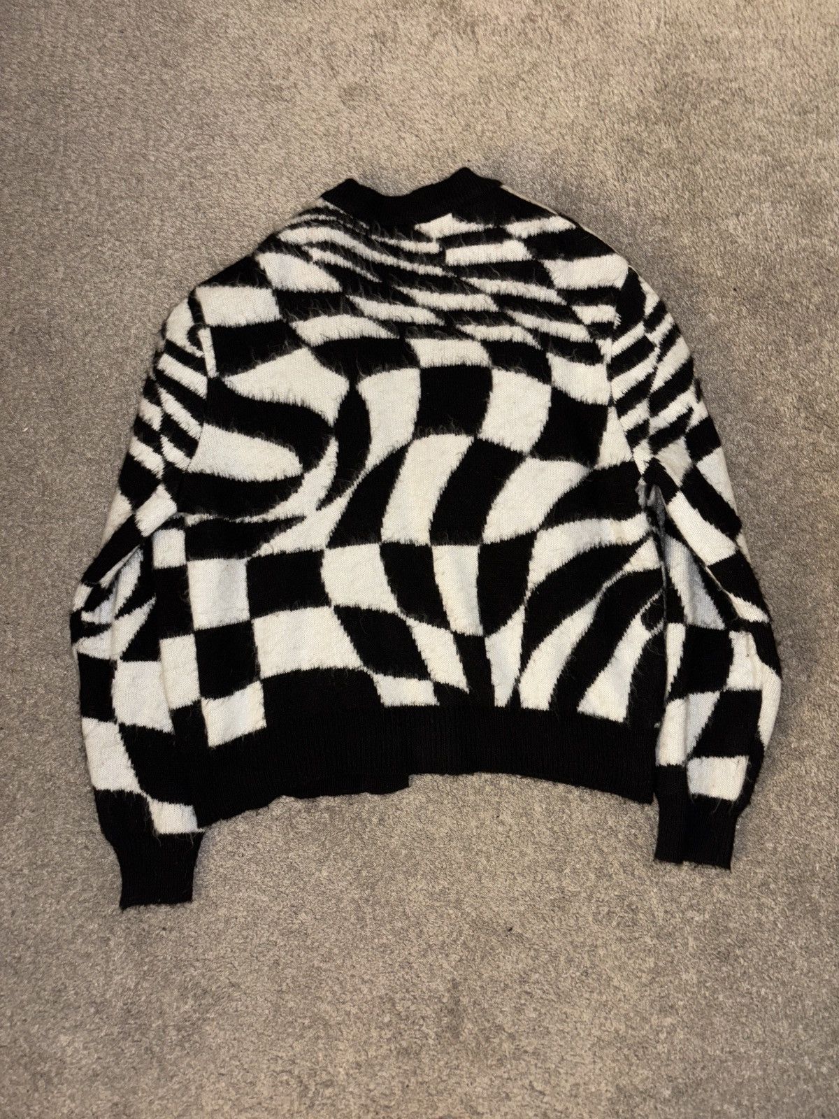 Other Jaded Man & Curly Fry Black and White Cardigan Size US XS / EU 42 / 0 - 2 Thumbnail