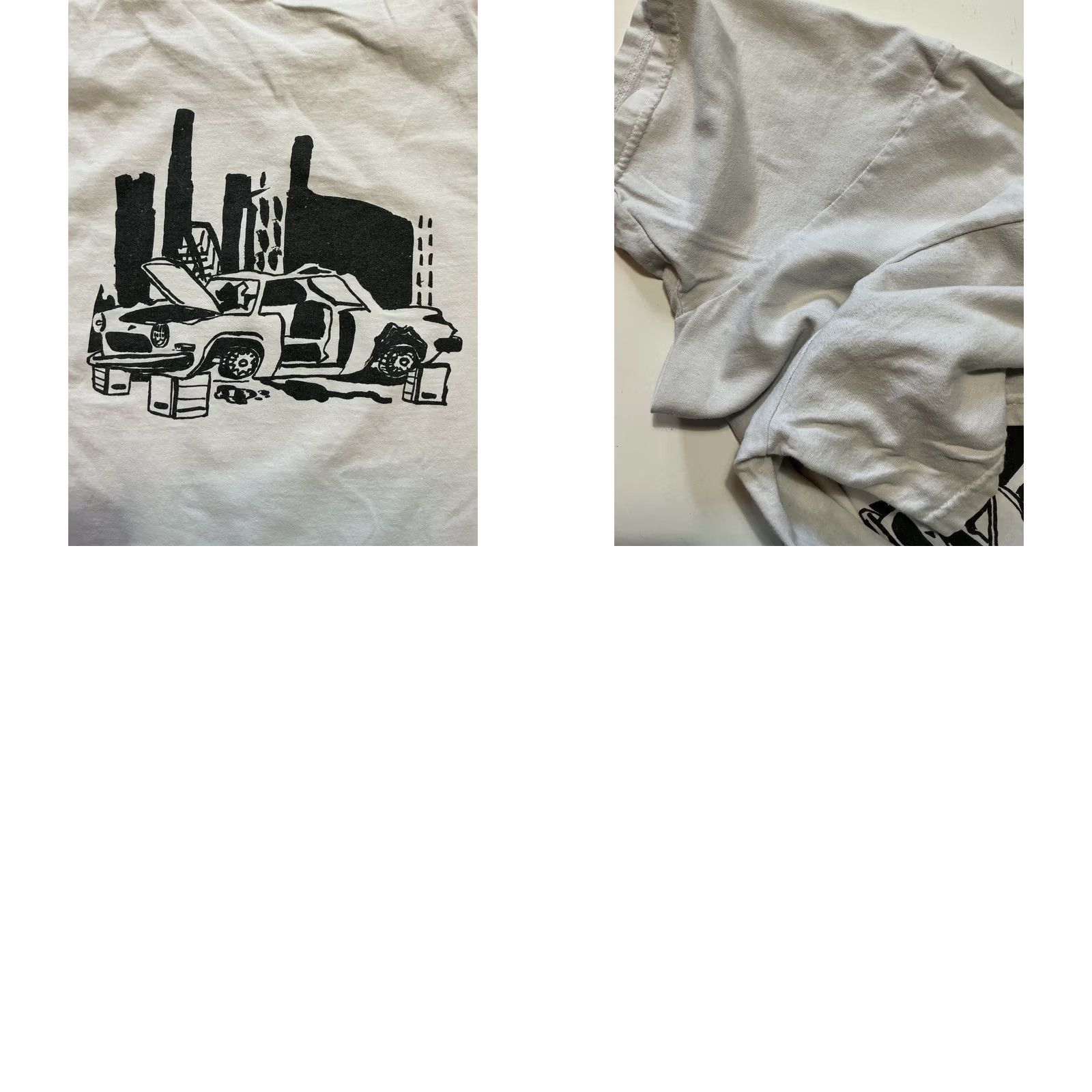 Fucking Awesome VINTAGE Fucking Awesome Boxing Auto Car White Black Graphic S/S Crewneck T-Shirt M Mens Size US M / EU 48-50 / 2 - 8 Thumbnail