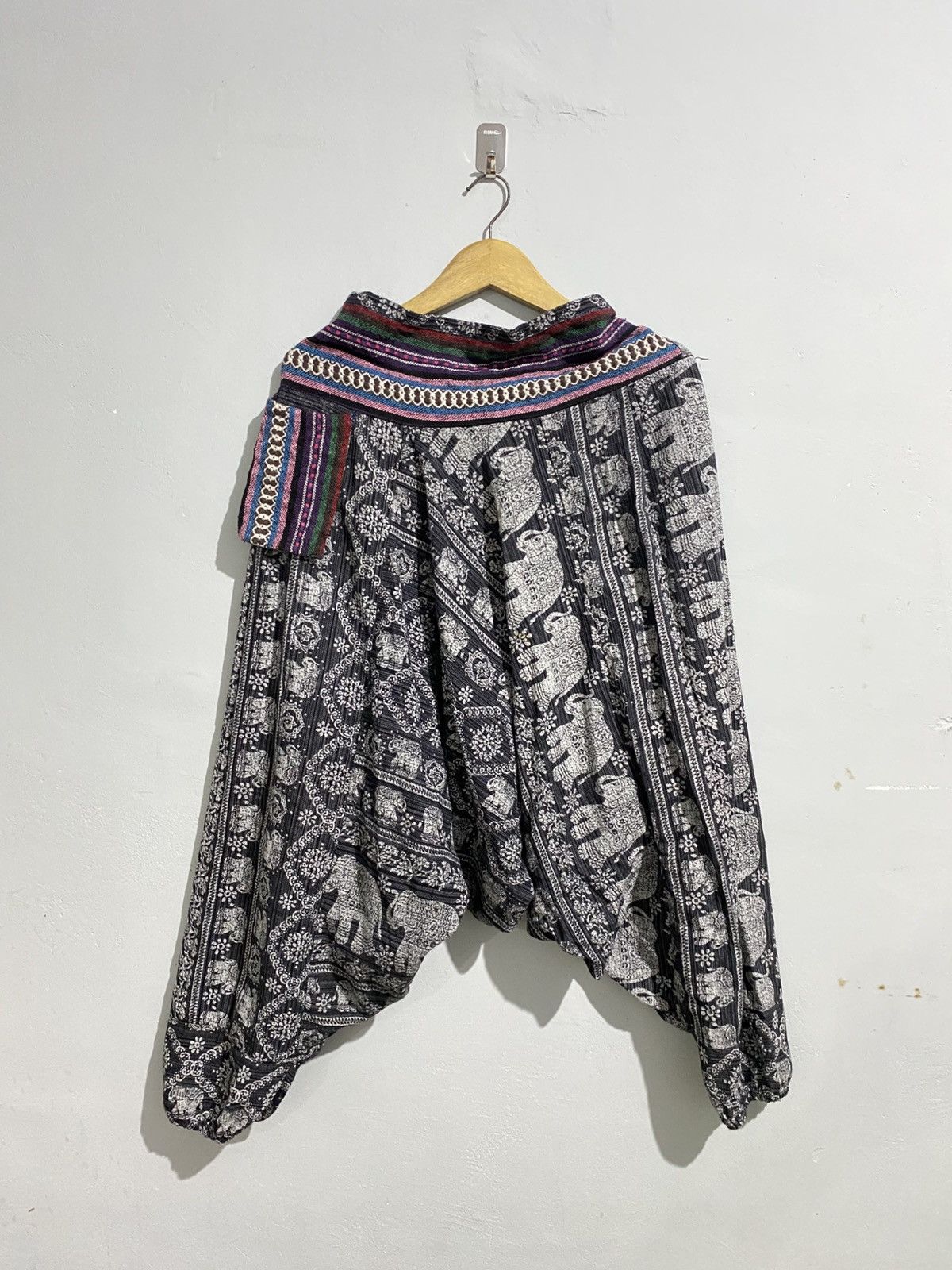 Japanese Brand Vintage japanese harem thailand traditional pants Size US 31 - 2 Thumbnail