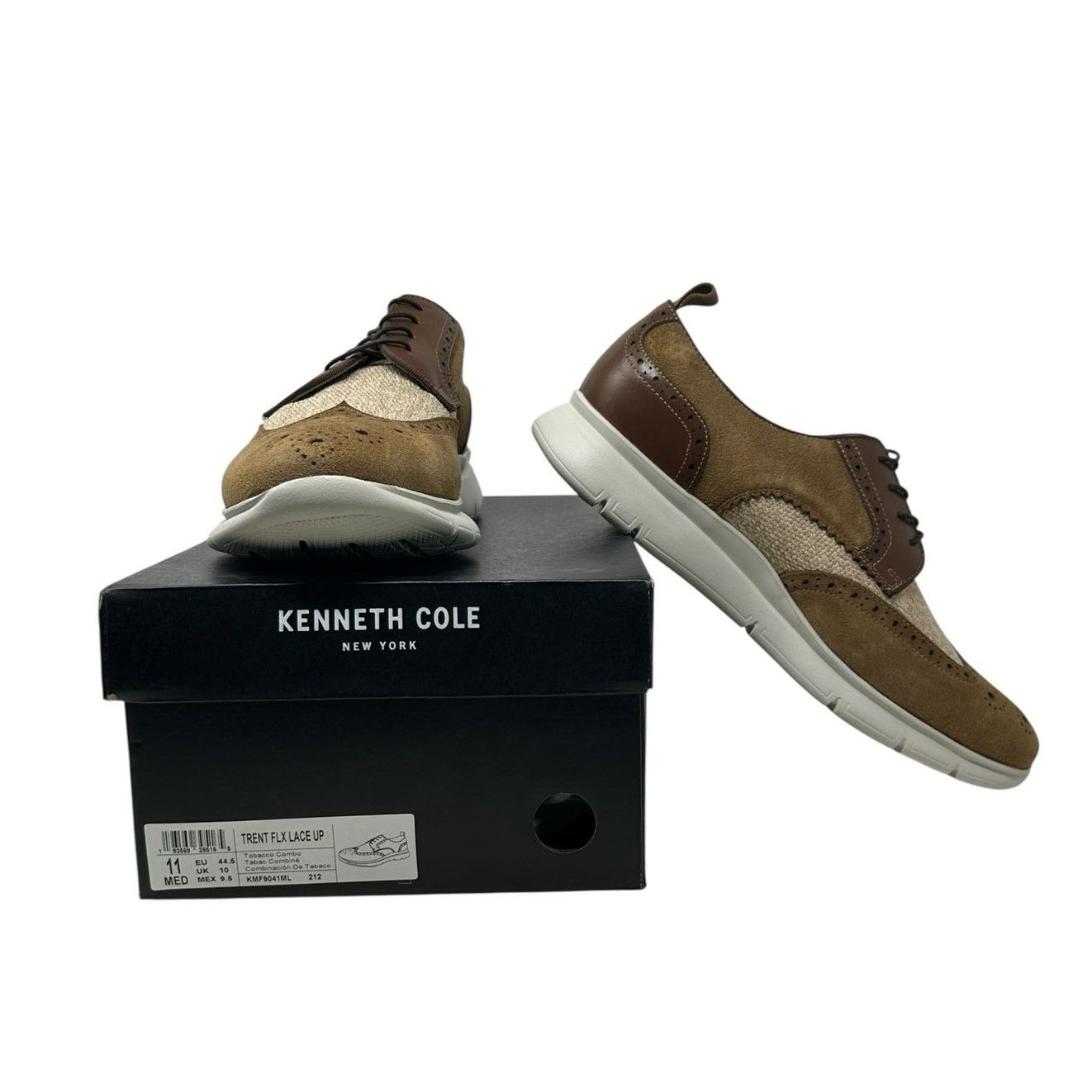 Kenneth Cole Kenneth Cole Trent FLX Lace up sneakers shoes size 11M Size US 11 / EU 44 - 6 Thumbnail