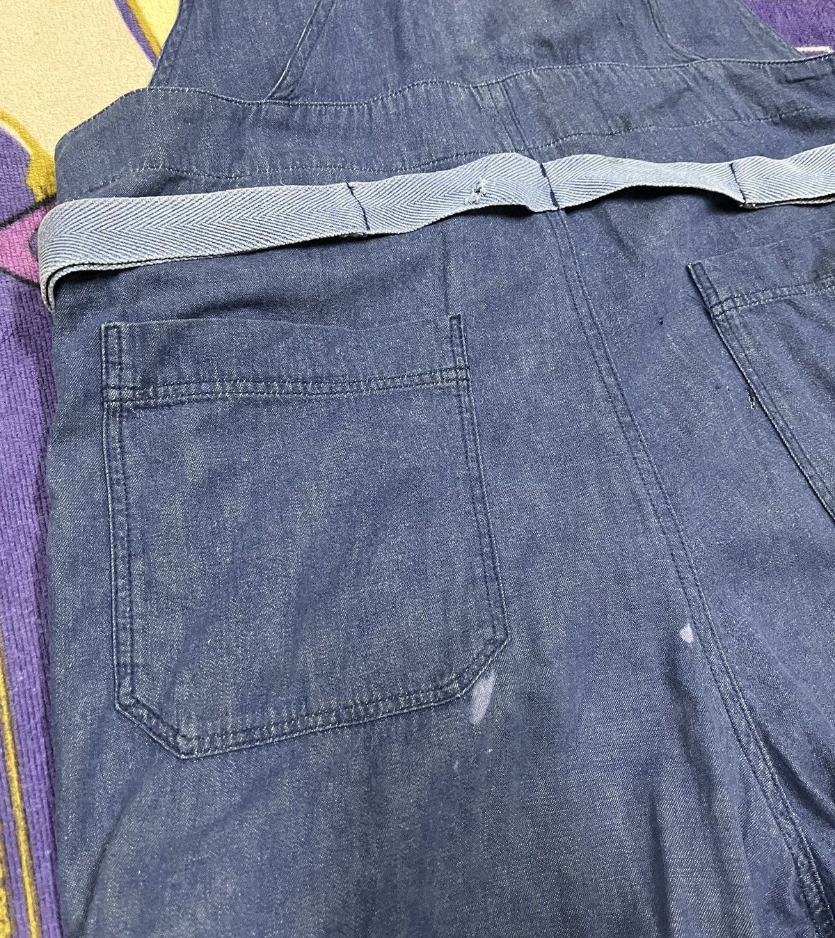 Issey Miyake ISSEY MIYAKE Soft Denim Overall x Rare Size US 33 - 10 Thumbnail