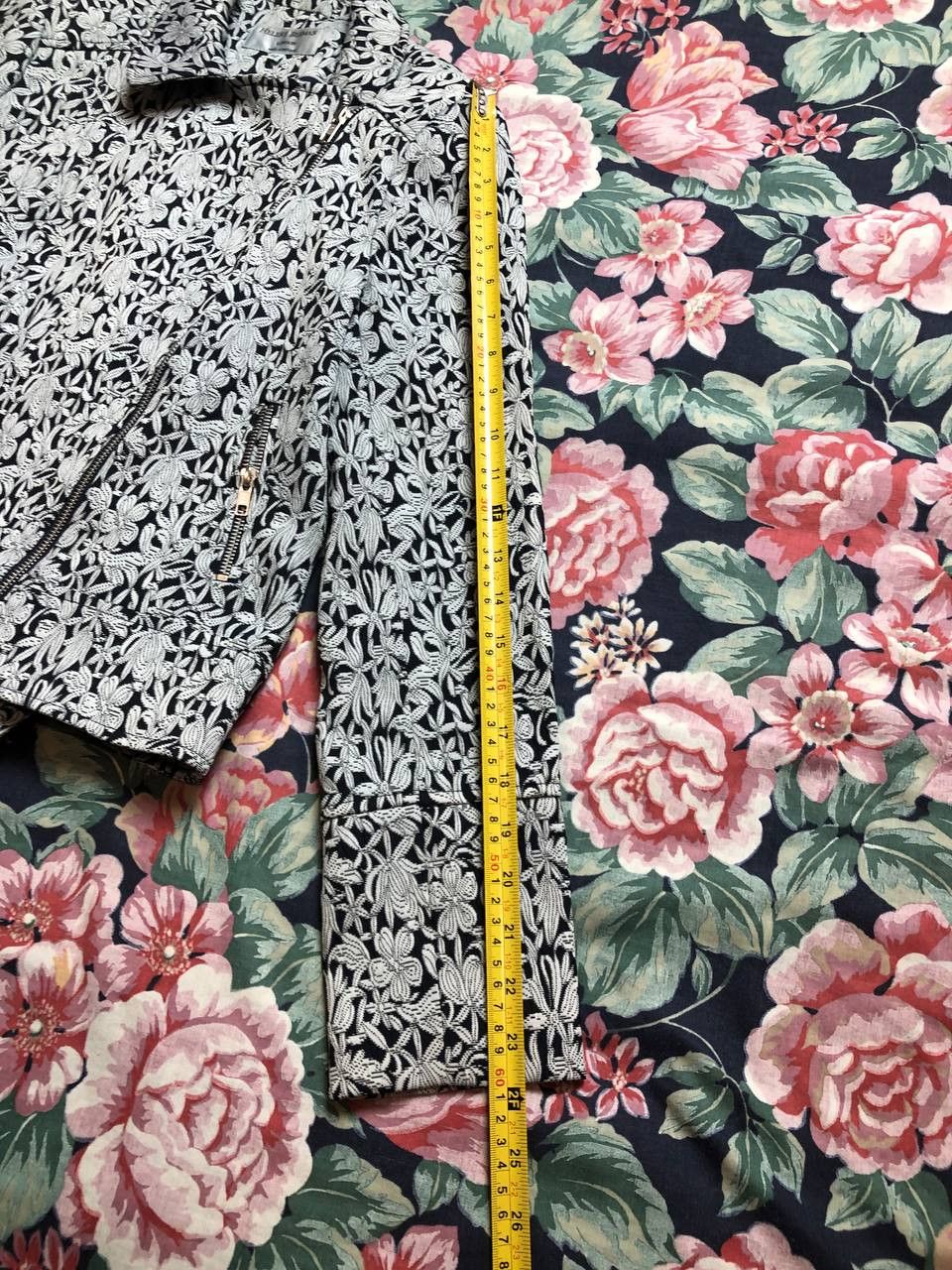 Vintage Vintage Helene Berman Flower Print Light Jacket Size 12 Size XL / US 12-14 / IT 48-50 - 8 Thumbnail