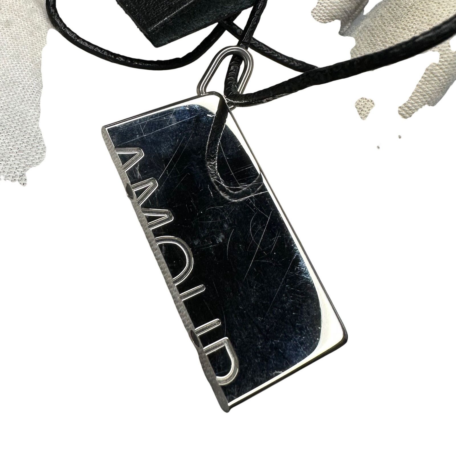 Hermes Hermes Leather Cord "AMOUR" (Top Only) Symbols Pendant Size ONE SIZE - 2 Thumbnail