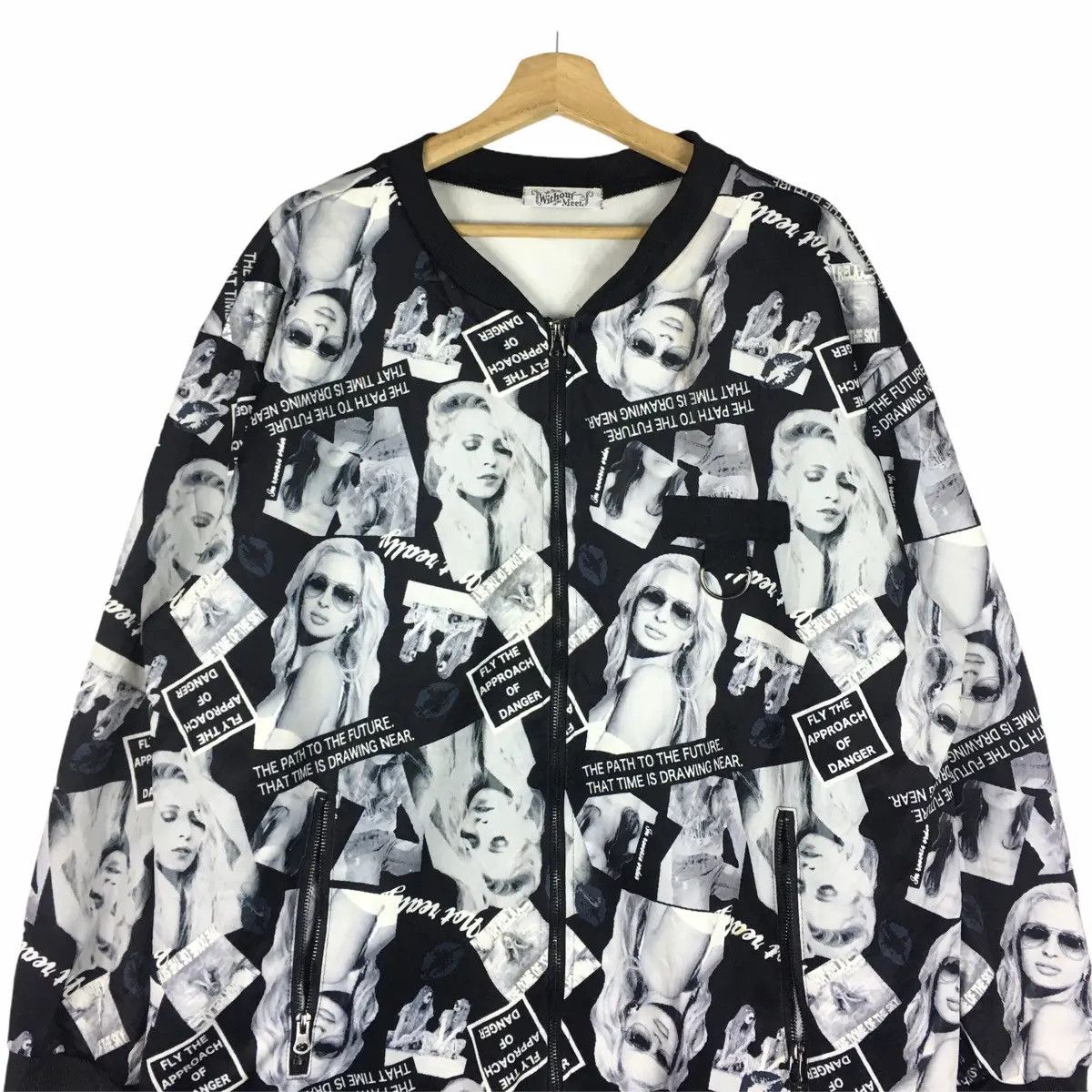Other Vtg HOLLYWOOD GLAMOUR JAPAN DESIGNER Jacket Parka Trench Size M / US 6-8 / IT 42-44 - 2 Thumbnail