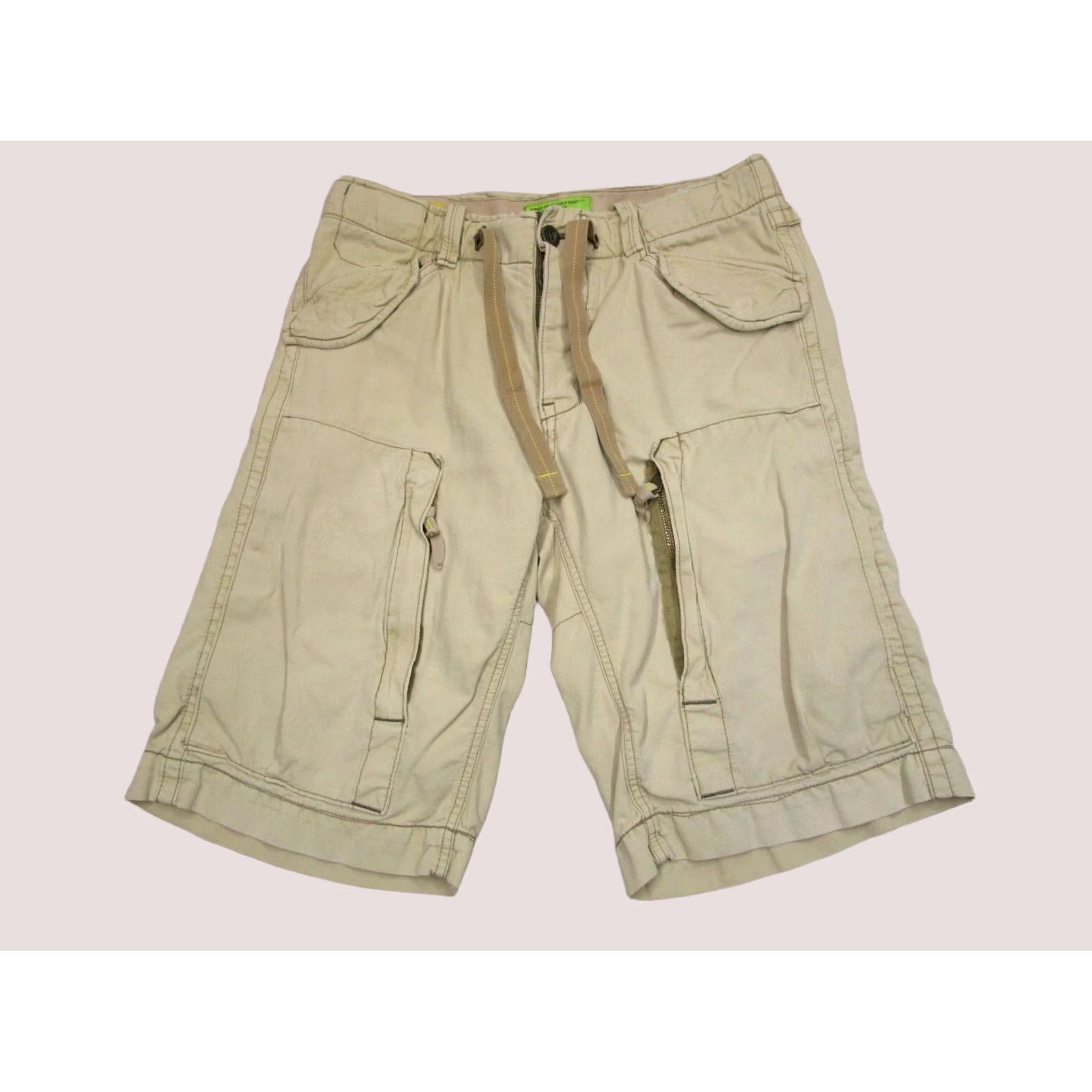 Gap VINTAGE Gap Shorts Men 32 Beige Cargo Military Field Utility Heavyweight Y2K 00s Mens Size US 32 / EU 48 - 1 Thumbnail