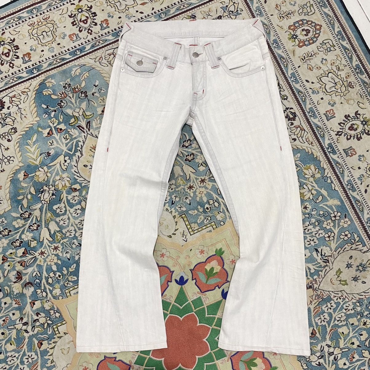 If Six Was Nine × Le Grande Bleu (L.G.B.) × Tornado Mart 2000s-Tornado Mart BootCut Jeans Pants Size US 28 / EU 44 - 1 Thumbnail