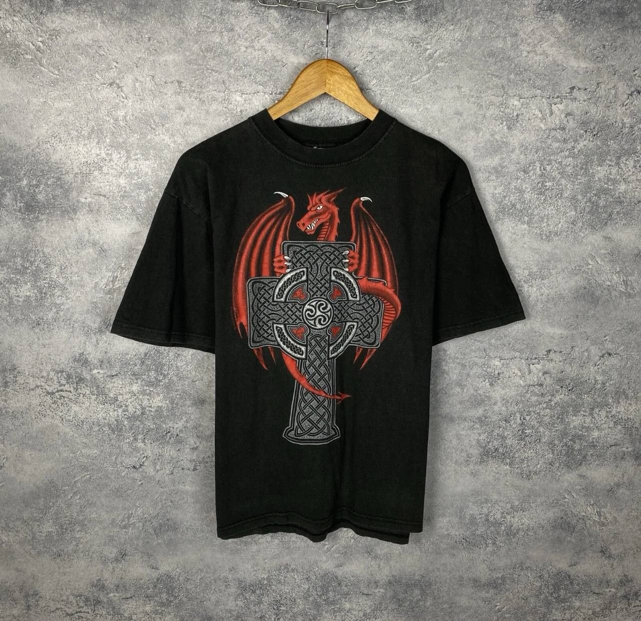 Vintage Dragon Vintage Tee Men's Size M Black Short Sleeve ` Size US M / EU 48-50 / 2 - 1 Thumbnail