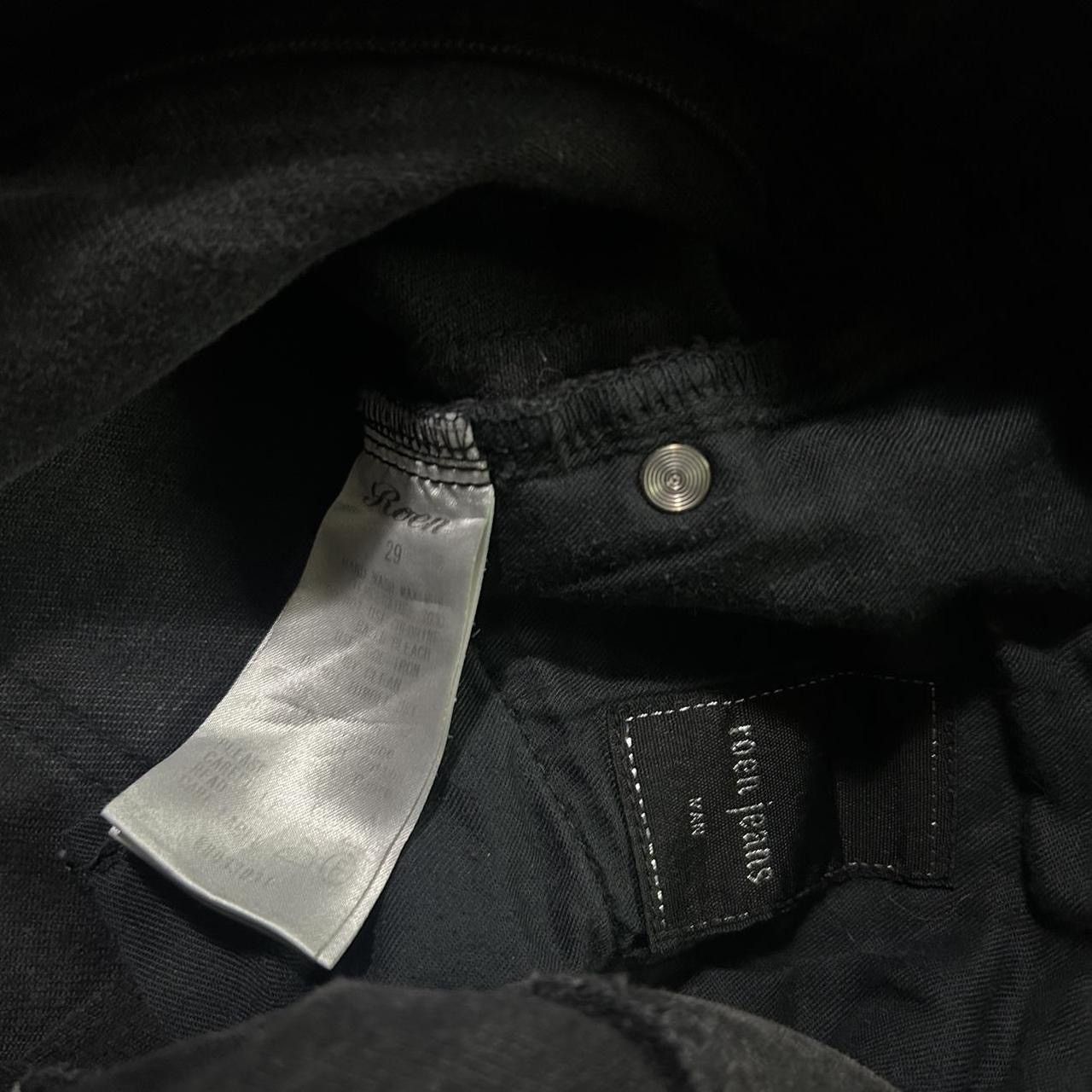 Designer × Japanese Brand × Roen Roen Rare Skull Leapord Skinny Japenese Designer Denim Size US 29 - 8 Thumbnail
