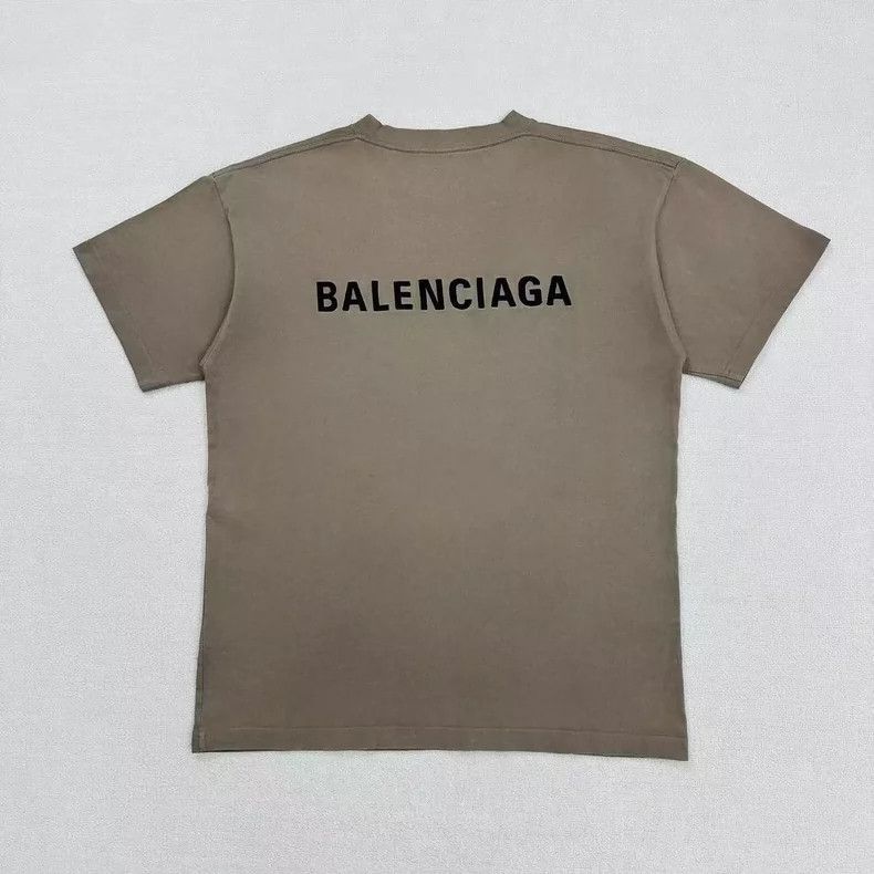 Balenciaga Balenciaga Embroidered Logo Short Sleeve Shirt-2505 Size US M / EU 48-50 / 2 - 2 Thumbnail