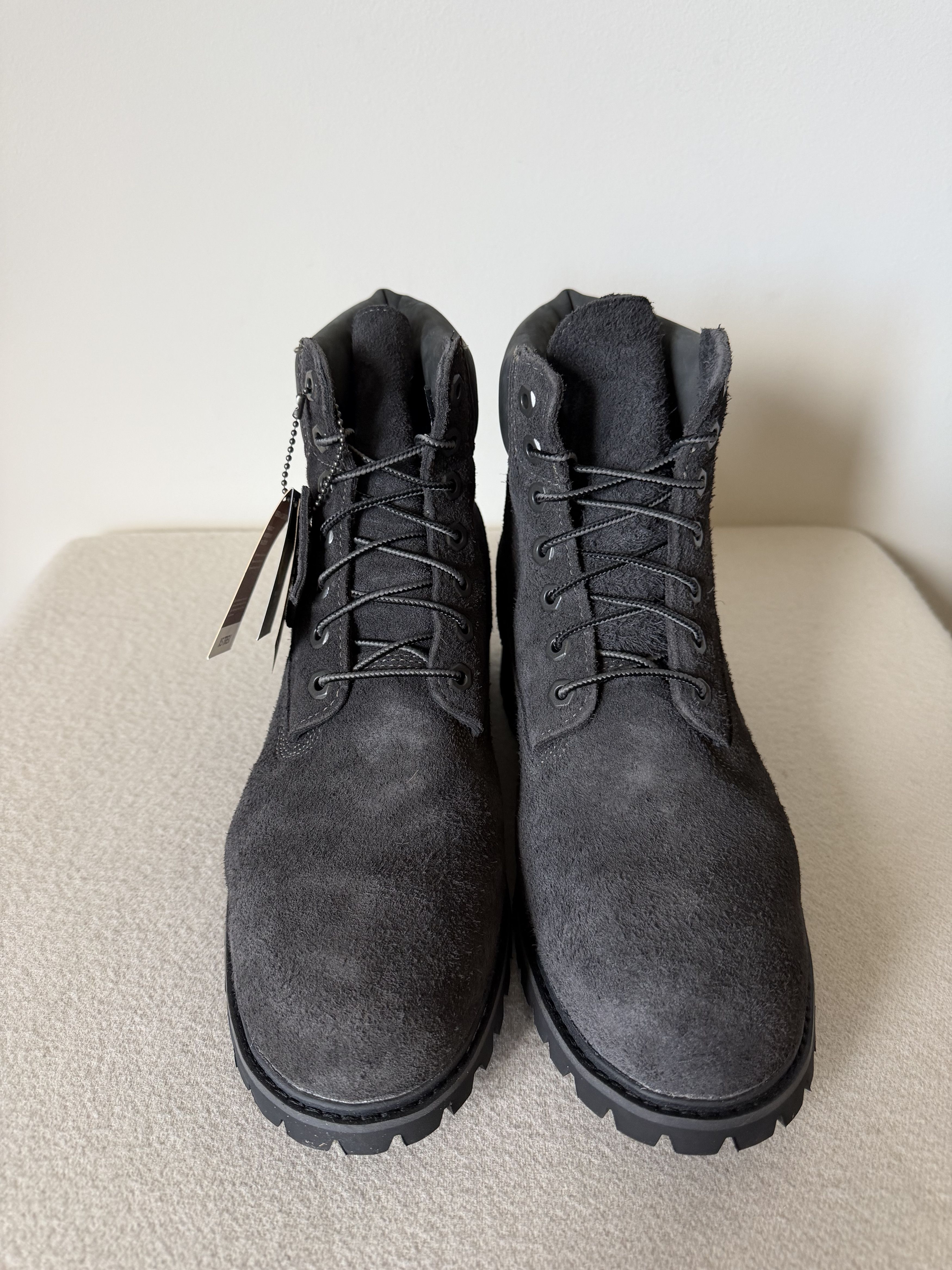 Timberland Timberland Gore-Tex 6 Inch Premium Vibram Boots Gray Suede Size US 11 / EU 44 - 4 Thumbnail