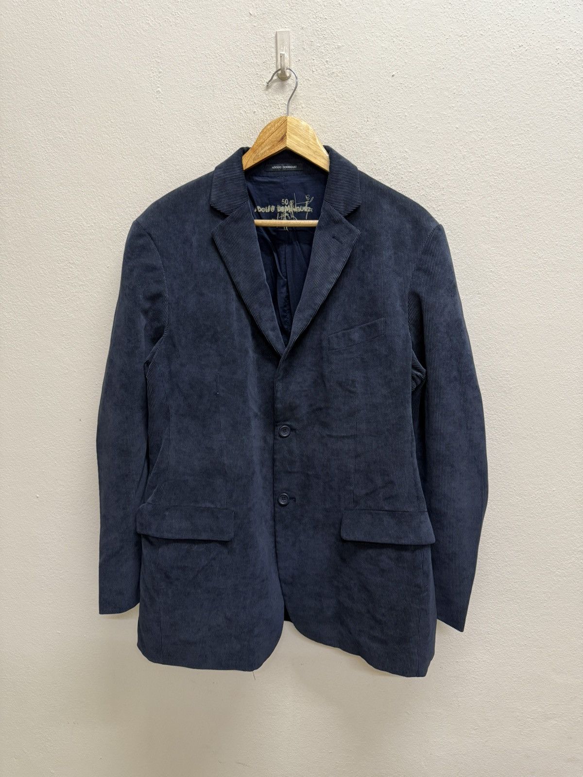Adolfo Dominguez × Japanese Brand × Vintage Adolfo dominguez cudroy Coats Jacket Size US M / EU 48-50 / 2 - 16 Thumbnail