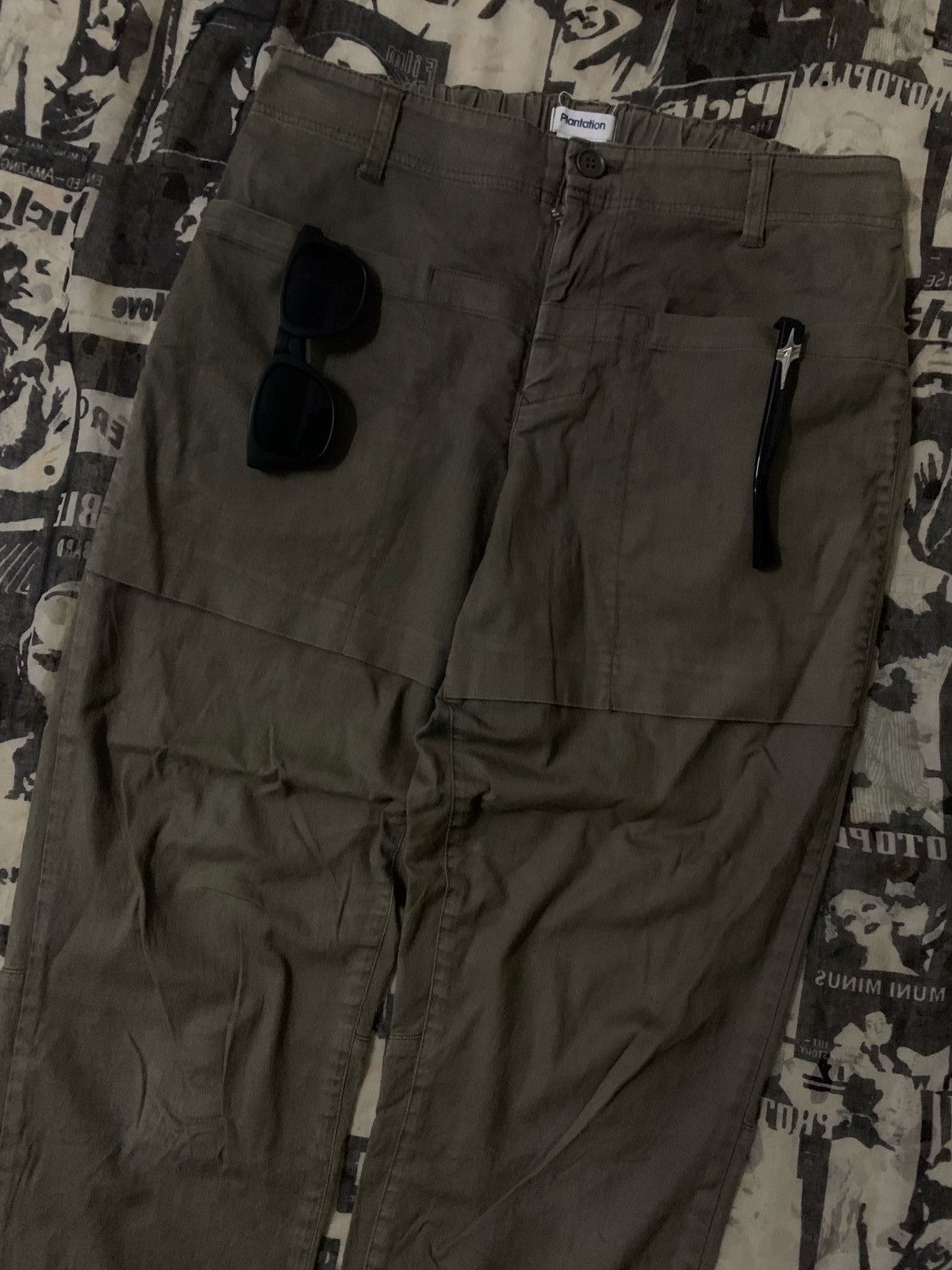 Issey Miyake 💥Issey Miyake Plantation Cargo Pant Size 30" / US 8 / IT 44 - 2 Thumbnail