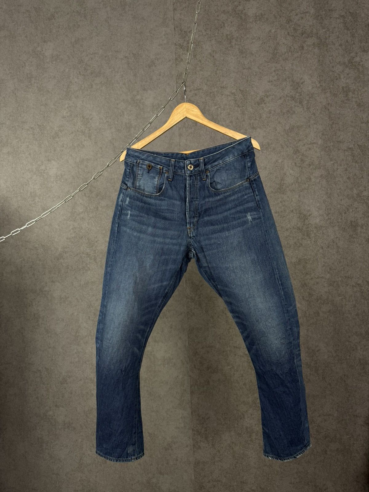 G-Star G Star Raw asymmetric Jeans Size US 30 / EU 46 - 2 Thumbnail