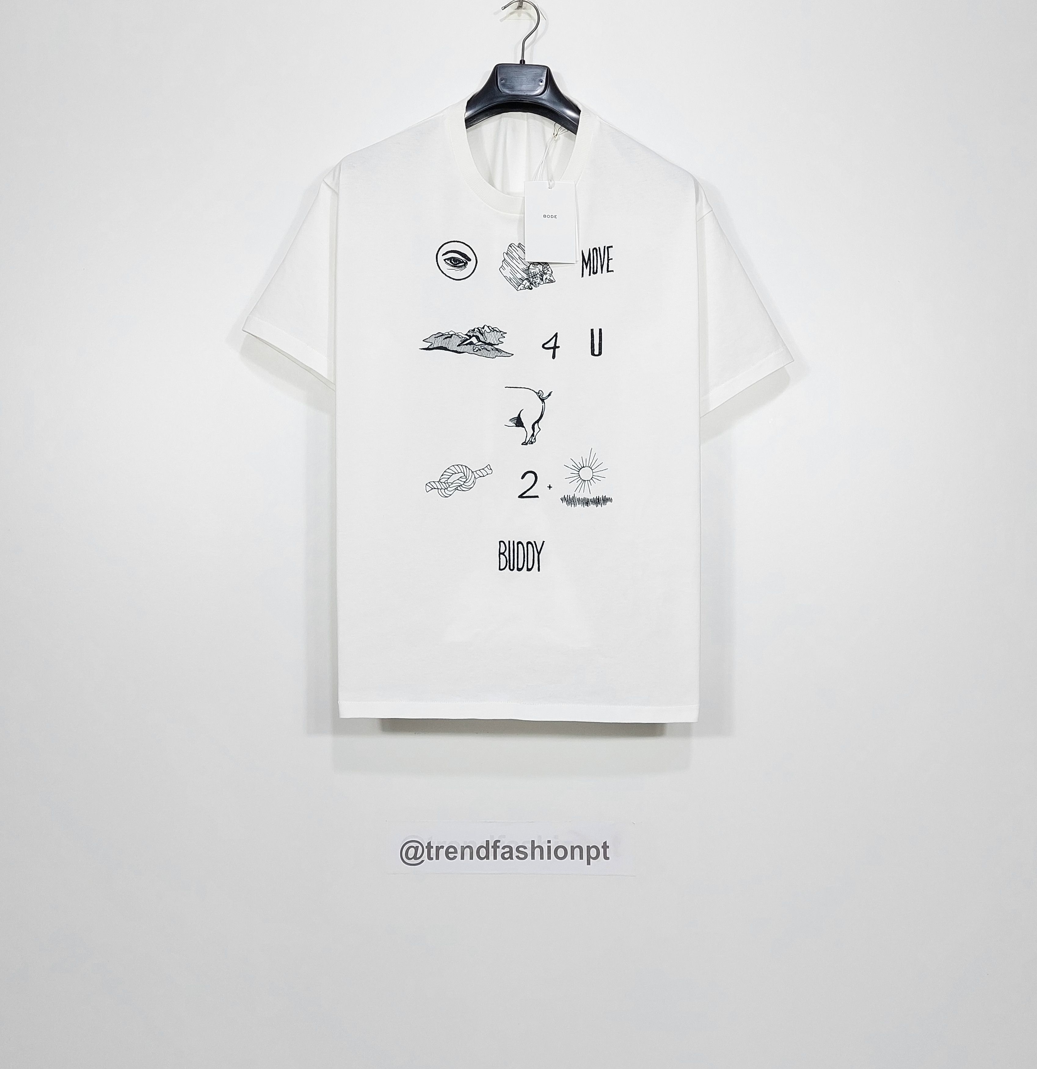 Bode rebus tshirt - white L Size US L / EU 52-54 / 3 - 1 Thumbnail