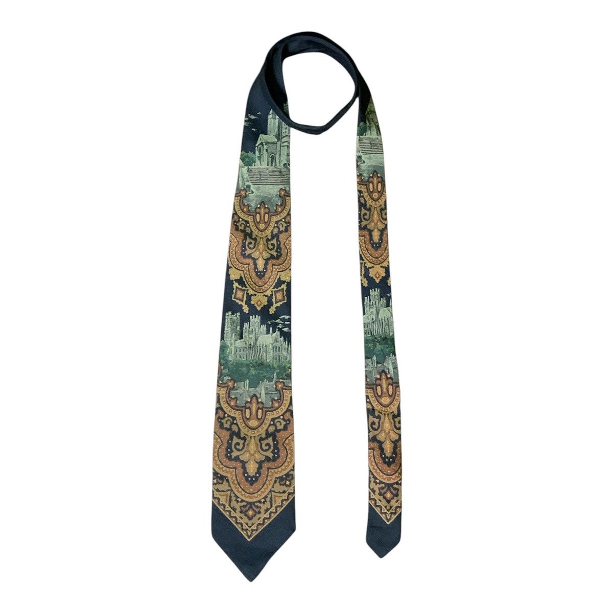 Lyle & Scott × Vintage Rare Design Vintage Lyle & Scott Ties Size ONE SIZE - 1 Thumbnail