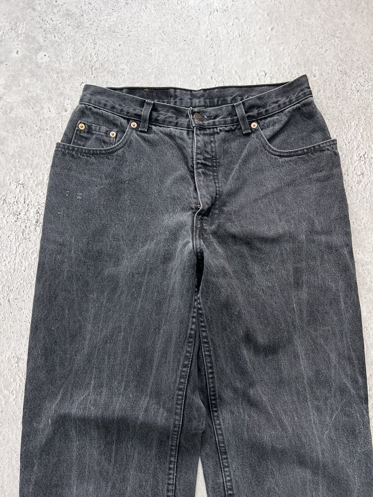 Levi's Vintage Clothing × Vintage Vintage WASHED 90s USA LEVIS BAGGY CARPENER PANTS SILVER TAB Size US 32 / EU 48 - 14 Thumbnail