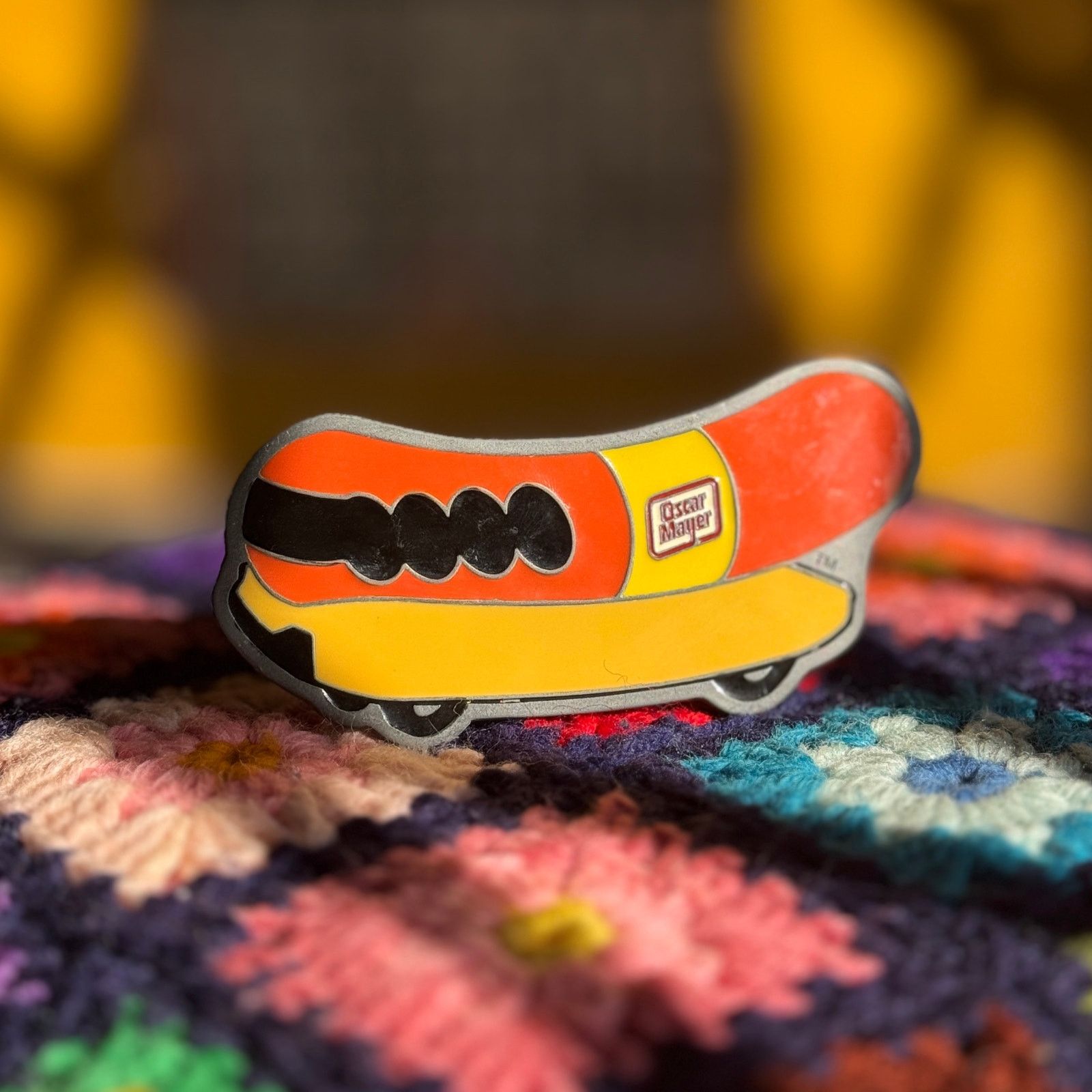 Paul Frank Oscar Mayer x Paul Frank Enamel Wienermobile Belt Buckle Size ONE SIZE - 1 Thumbnail