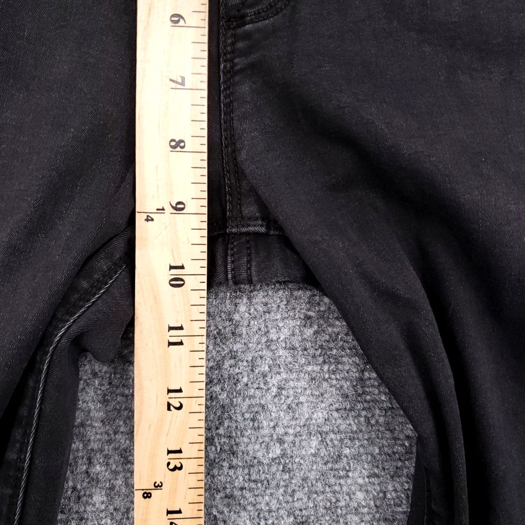 Lee Lee Jeans Womens Black Skinny Mid Rise The Dream Jean Modern Series Size 6 Size 28" / US 6 / IT 42 - 6 Thumbnail