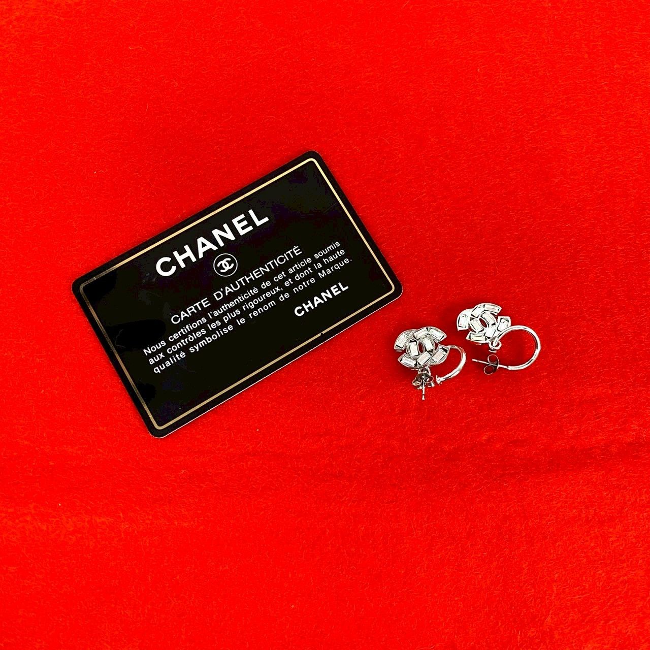 Chanel Chanel Chanel Coco Mark Earrings Metal Earrings DUTY FREE for USA Size ONE SIZE - 1 Thumbnail