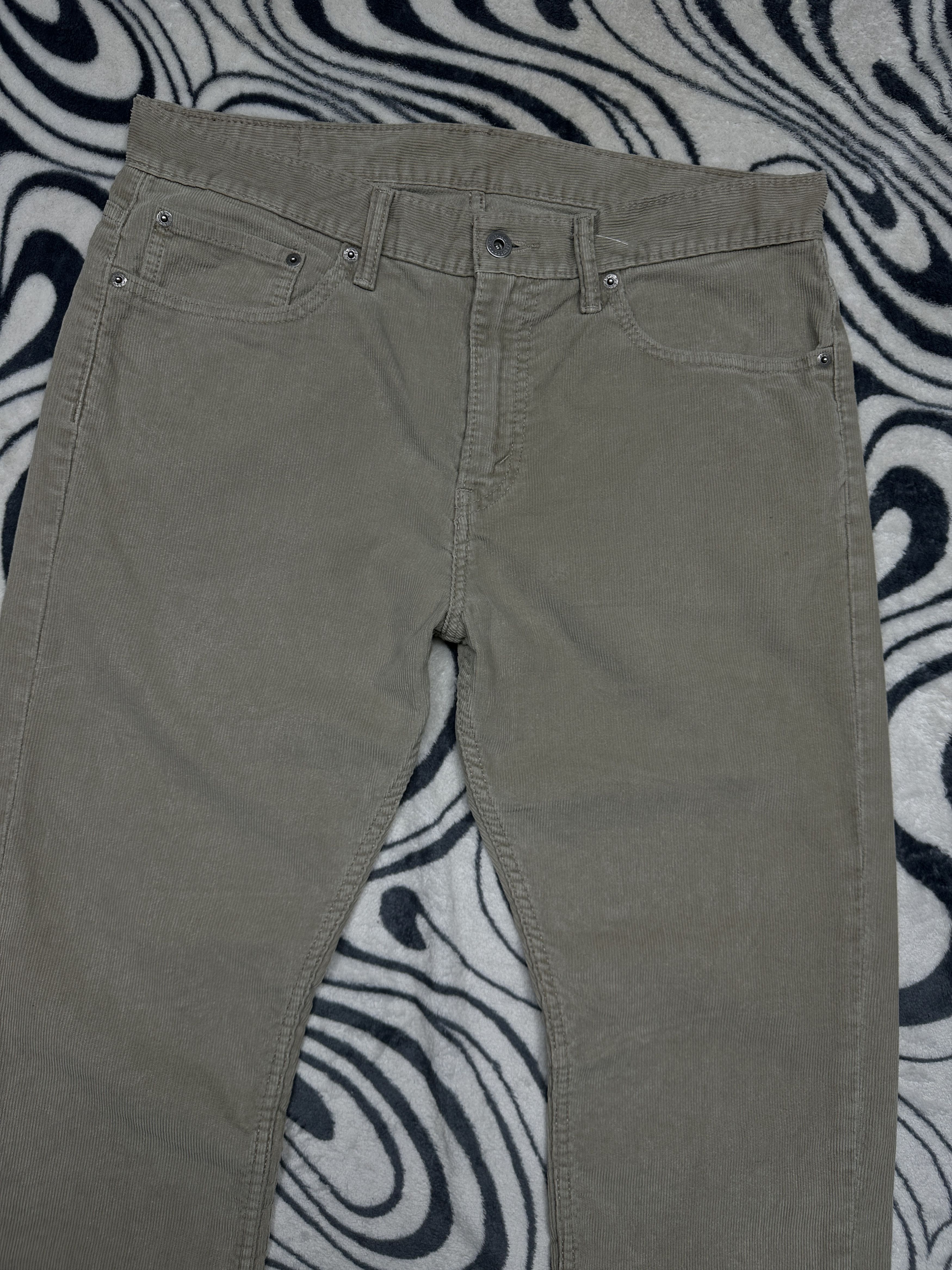 Levi's Levis 513 Corduroy Denim Pants Jeans Size US 34 / EU 50 - 6 Thumbnail