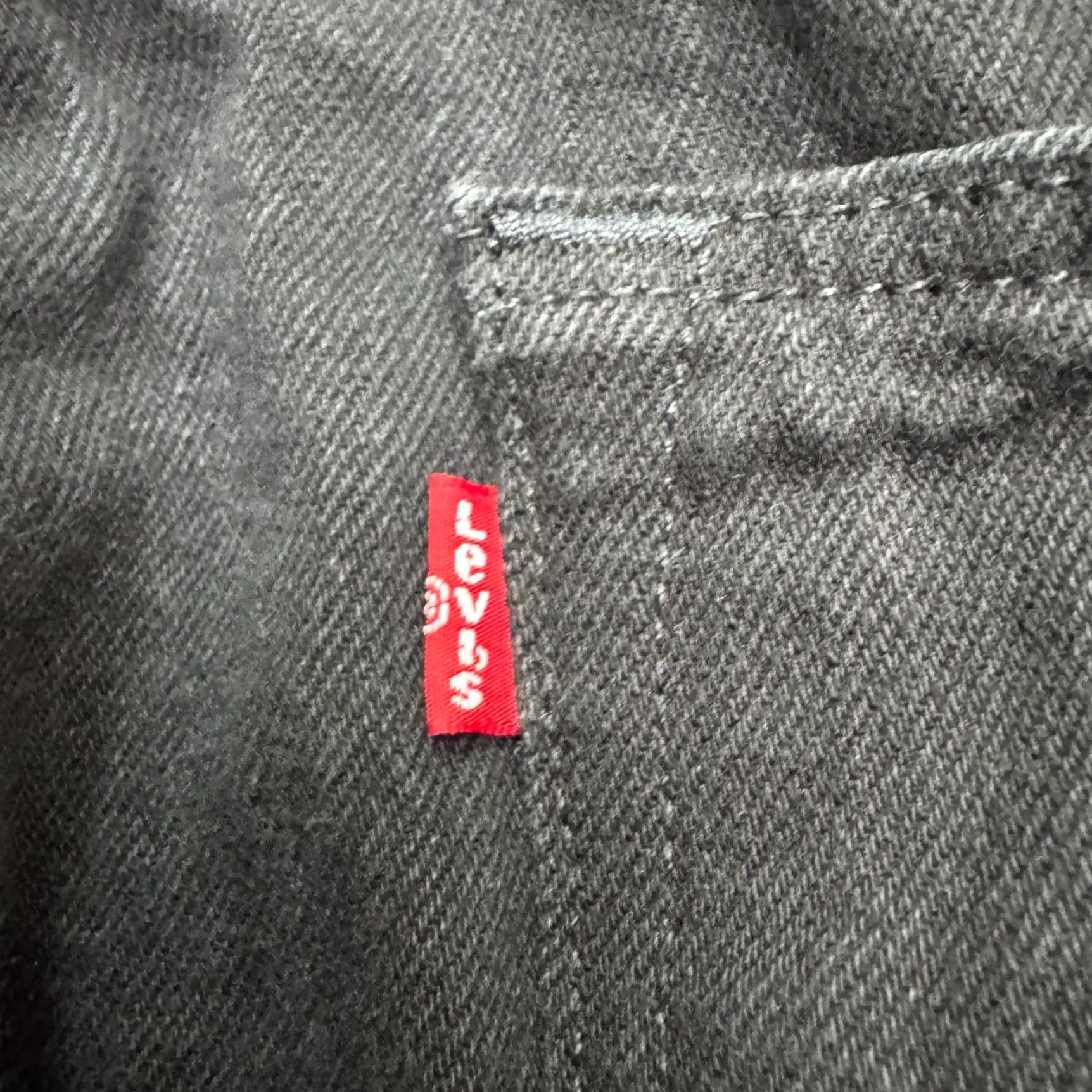 Levi's Levi's 501 Straight Jeans Mens 38x30 Black Cotton Denim Button Fly Casual Streetwear Regular 5-Pocket Size US 38 / EU 54 - 6 Thumbnail