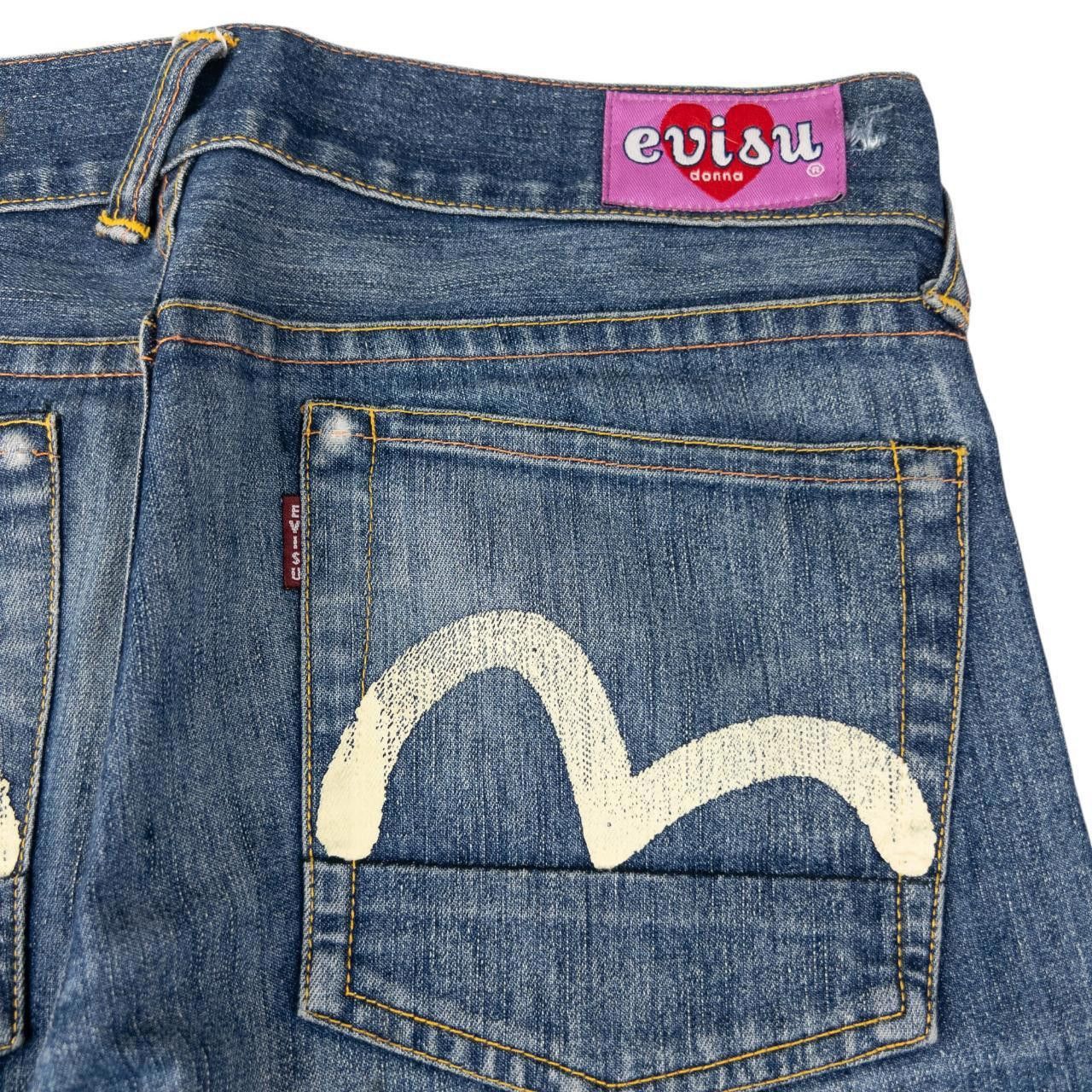 Evisu Vintage Evisu Donna Double Gull Denim Jeans Women's Size W29 Size 29" - 6 Thumbnail