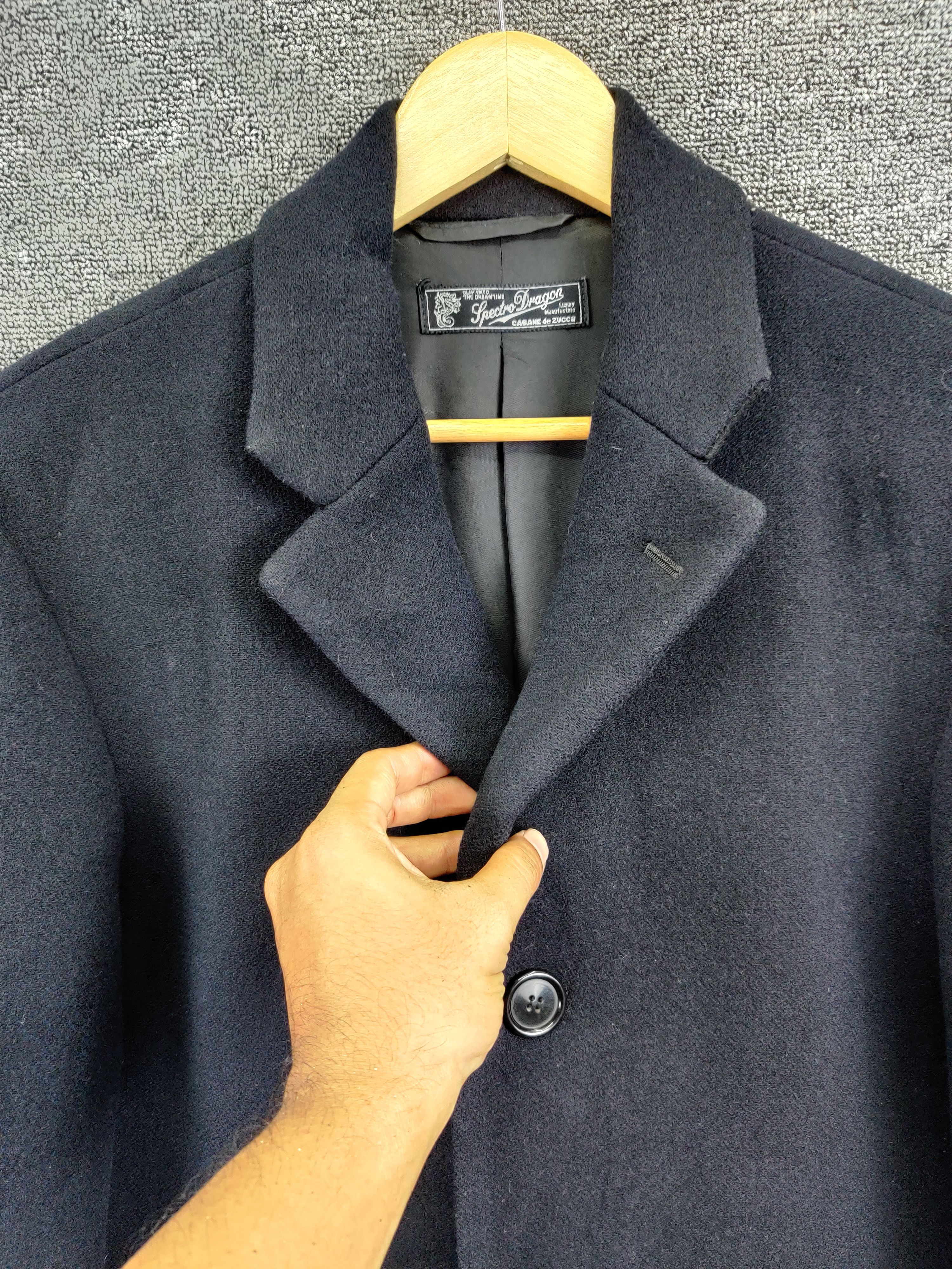 CABANE de ZUCCa Vintage Cabane De Zucca Wool Long Coat Size US S / EU 44-46 / 1 - 7 Thumbnail