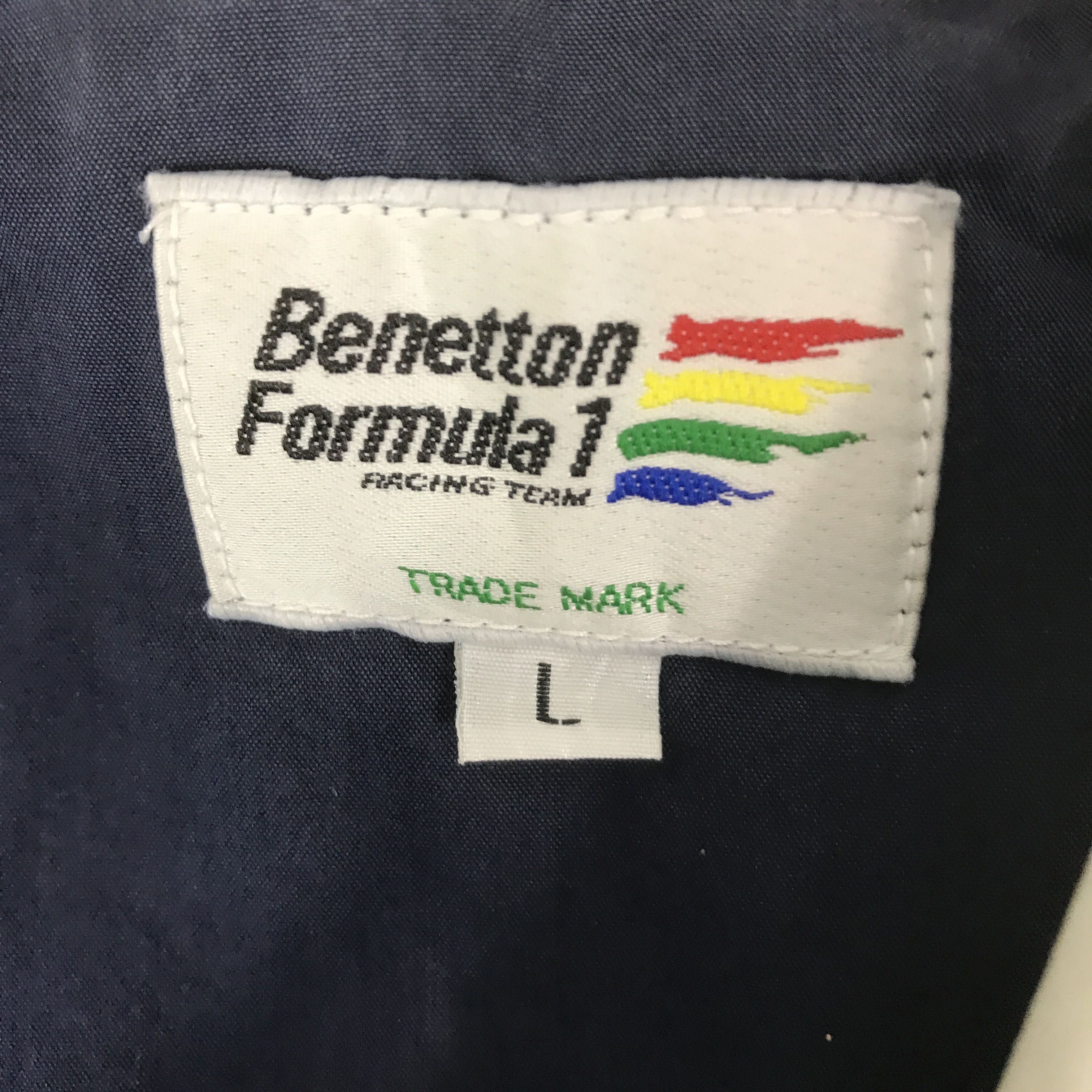 United Colors Of Benetton BENETTON FORMULA 1 HOODIE JACKET K73B15 Size US L / EU 52-54 / 3 - 12 Thumbnail