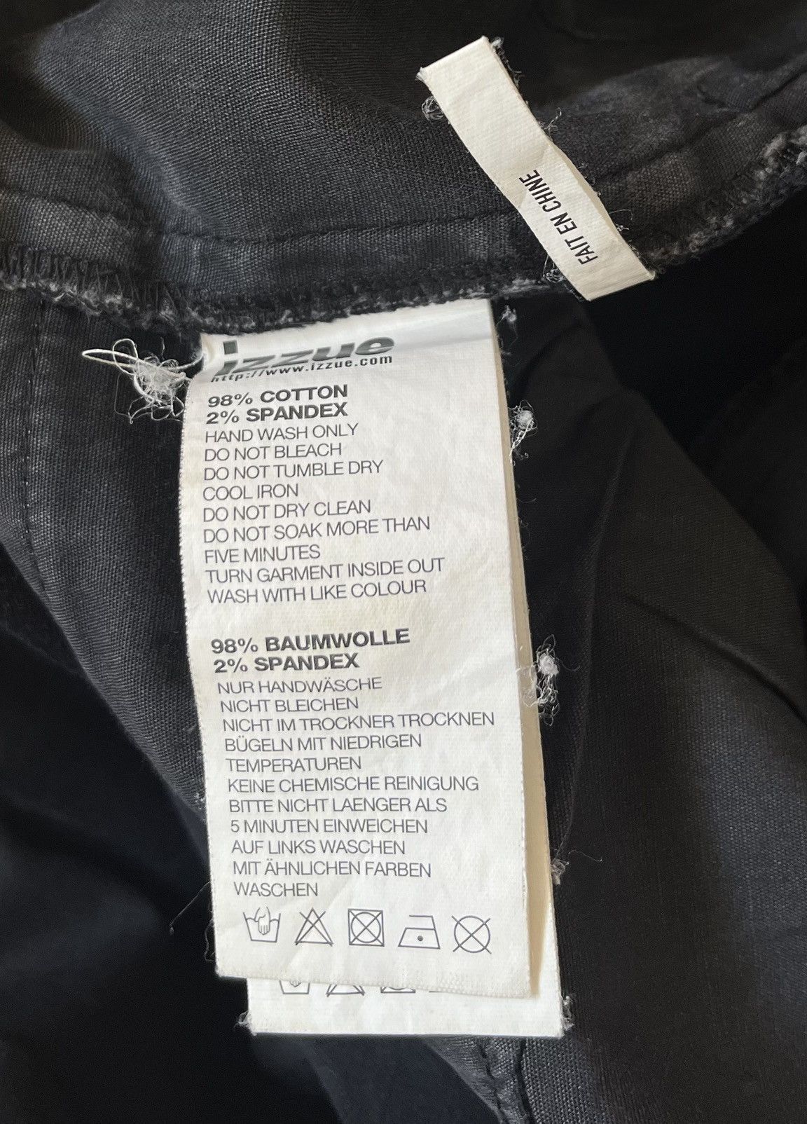 izzue Izzue straight black trousers Size US 28 / EU 44 - 6 Thumbnail