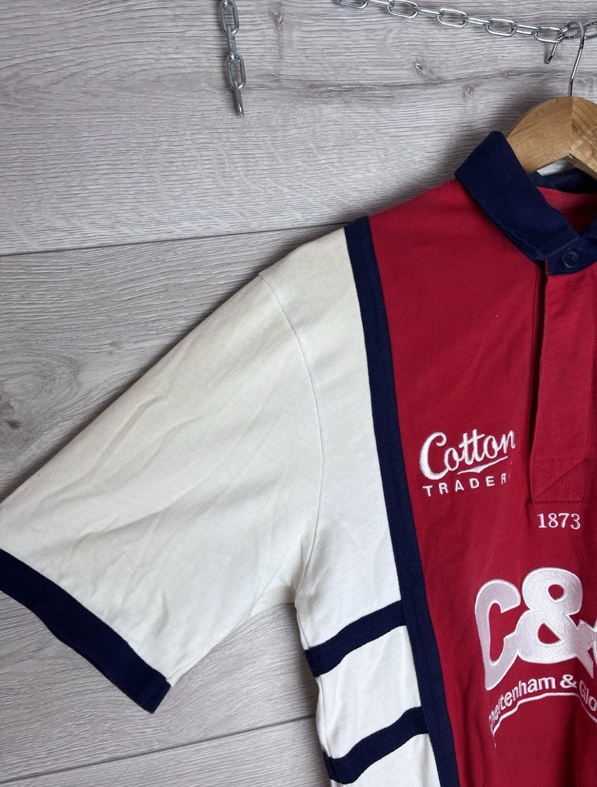 Other Vintage men’s soccer rugby Cotton Traders Gloucester Size M Size US M / EU 48-50 / 2 - 5 Thumbnail