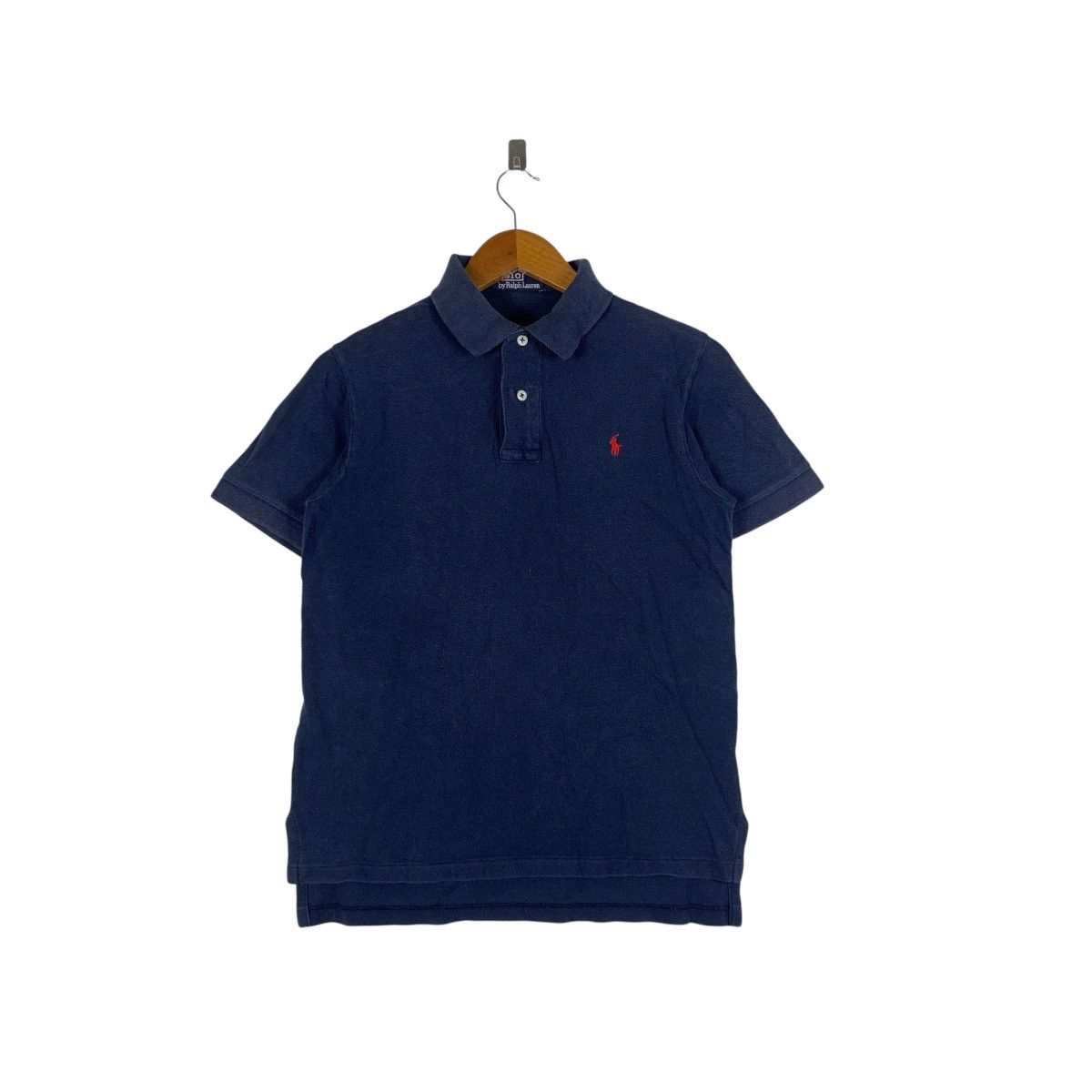 Polo Ralph Lauren Vintage 90’ POLO RALPH LAUREN Natural Indigo Dye Tee Shirt Size M / US 6-8 / IT 42-44 - 1 Thumbnail