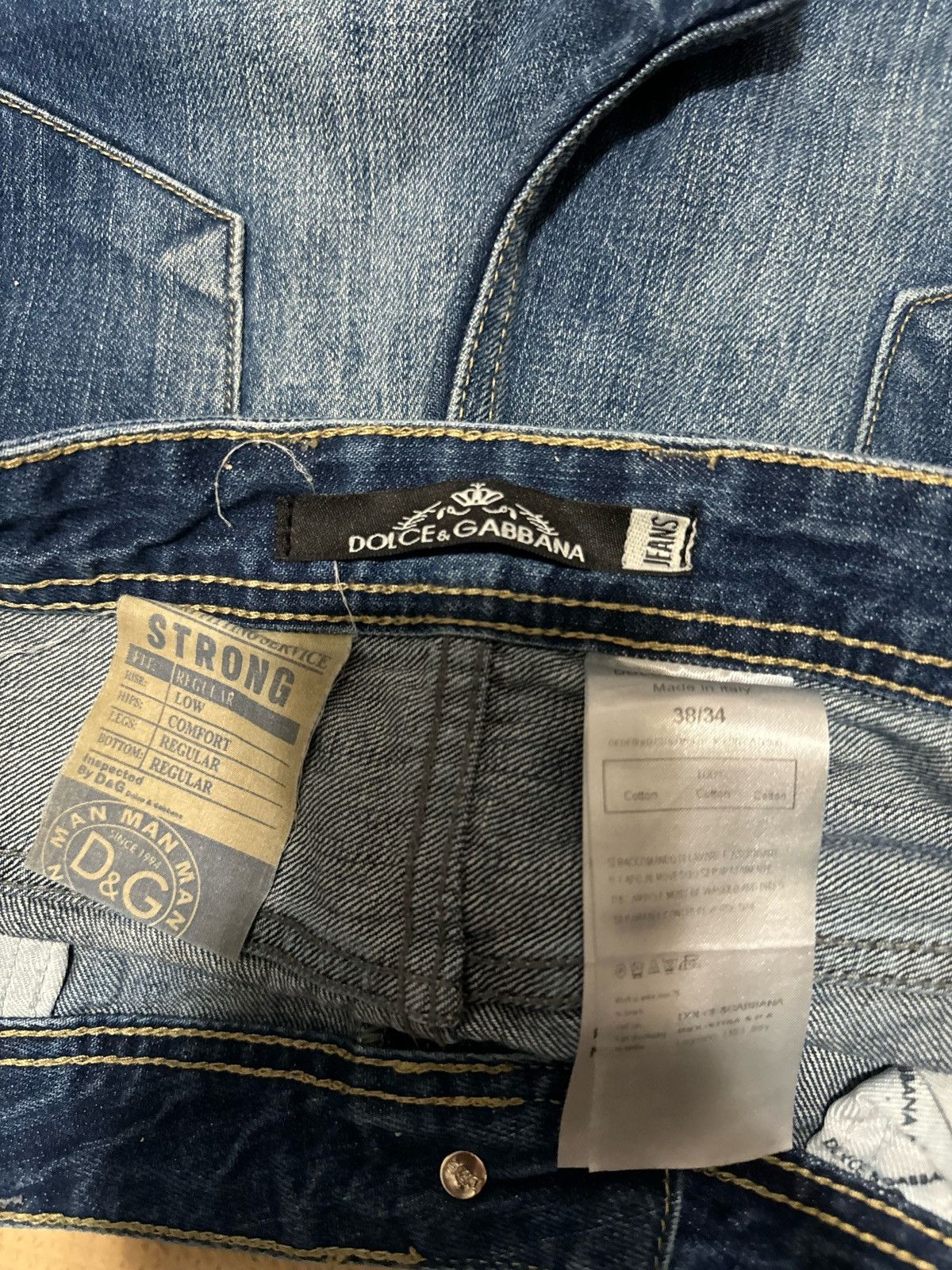 Dolce & Gabbana Dolce & Gabbana Denim jeans Size US 38 / EU 54 - 9 Thumbnail
