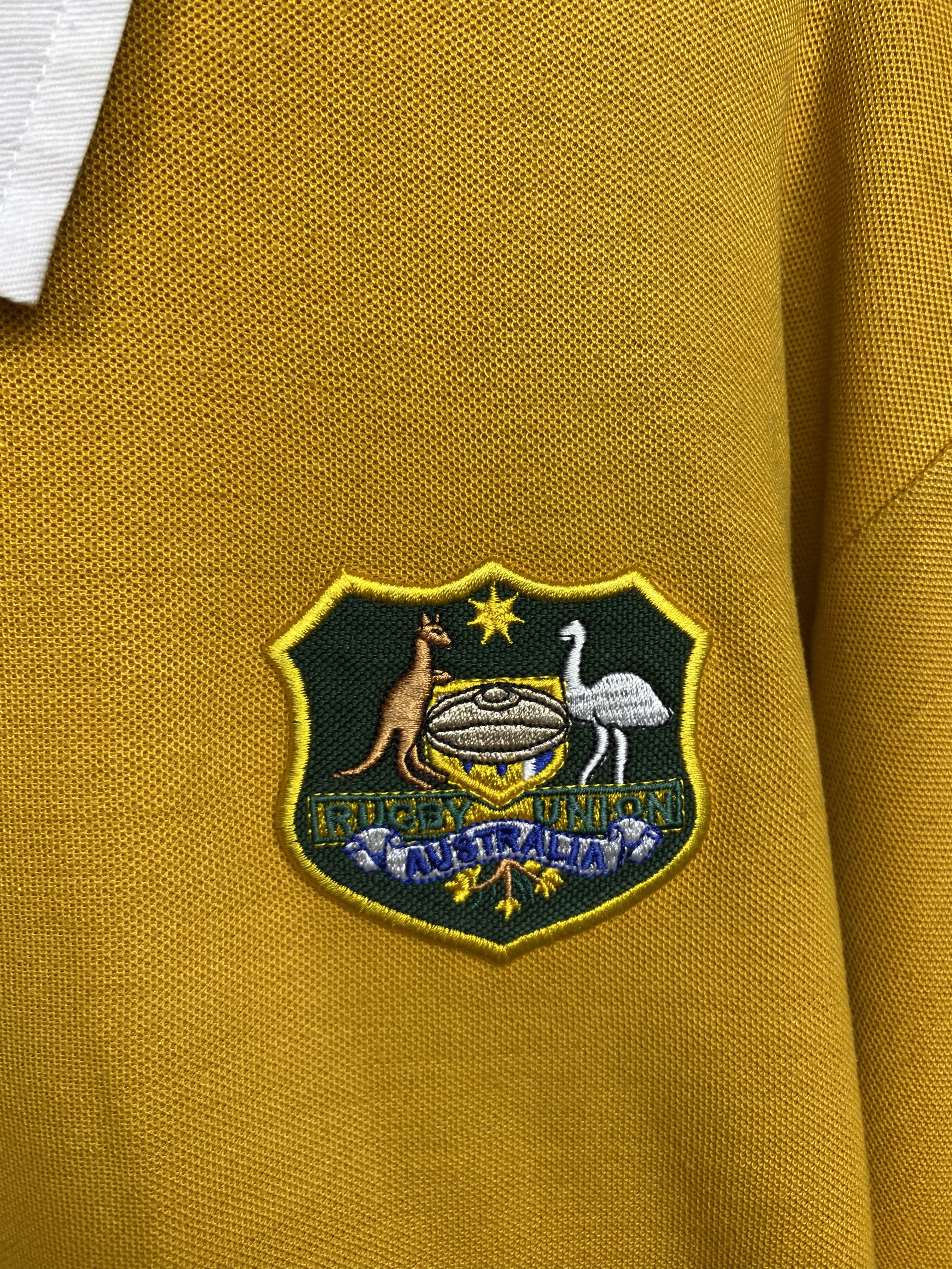 Canterbury of New Zealand × Vintage Wallabies Australia Rugby 2000 Vintage Polo Shirt Jersey Size US XXL / EU 58 / 5 - 5 Thumbnail