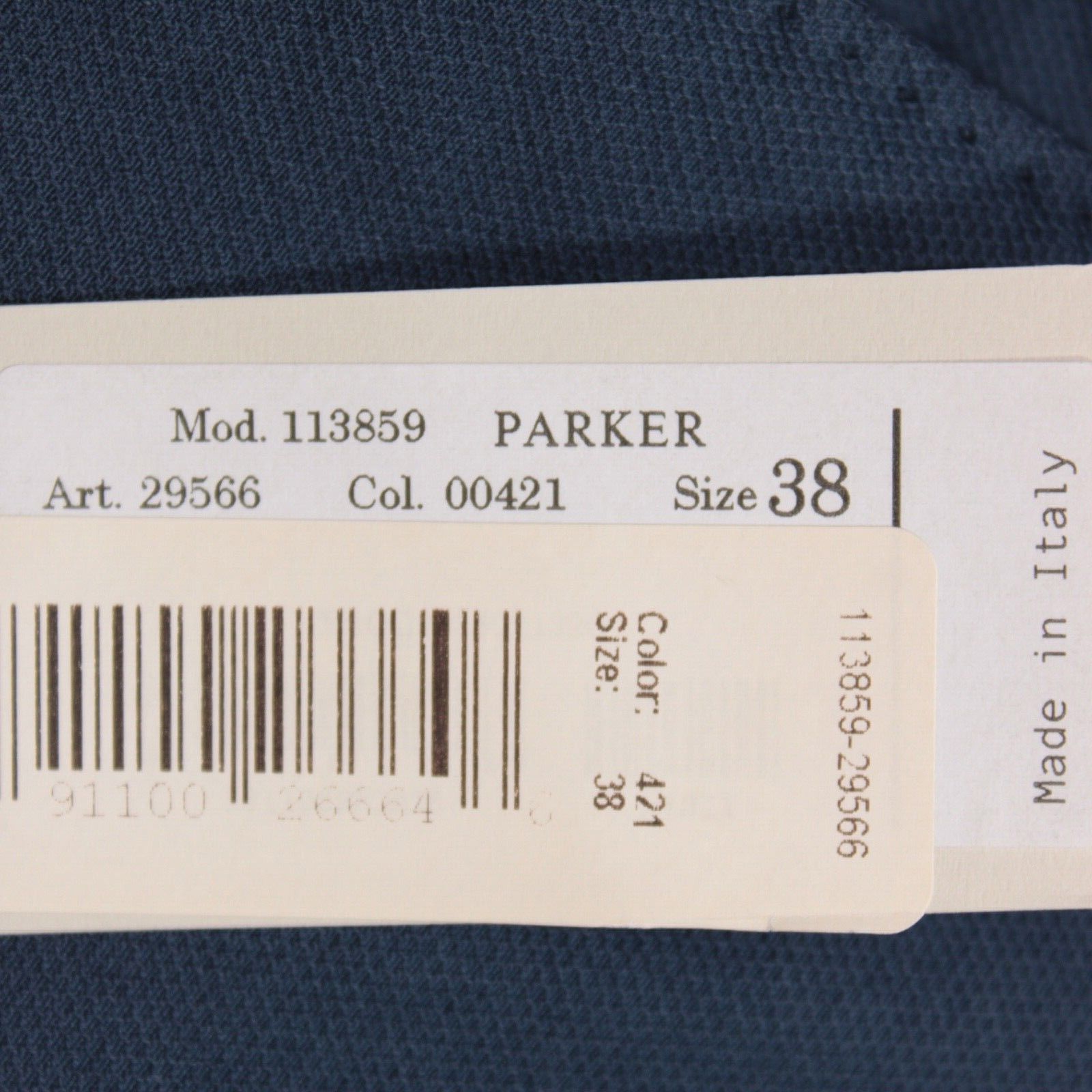 Zanella Zanella New with tags Chino Size 38 US In Blue Size US 38 / EU 54 - 4 Thumbnail