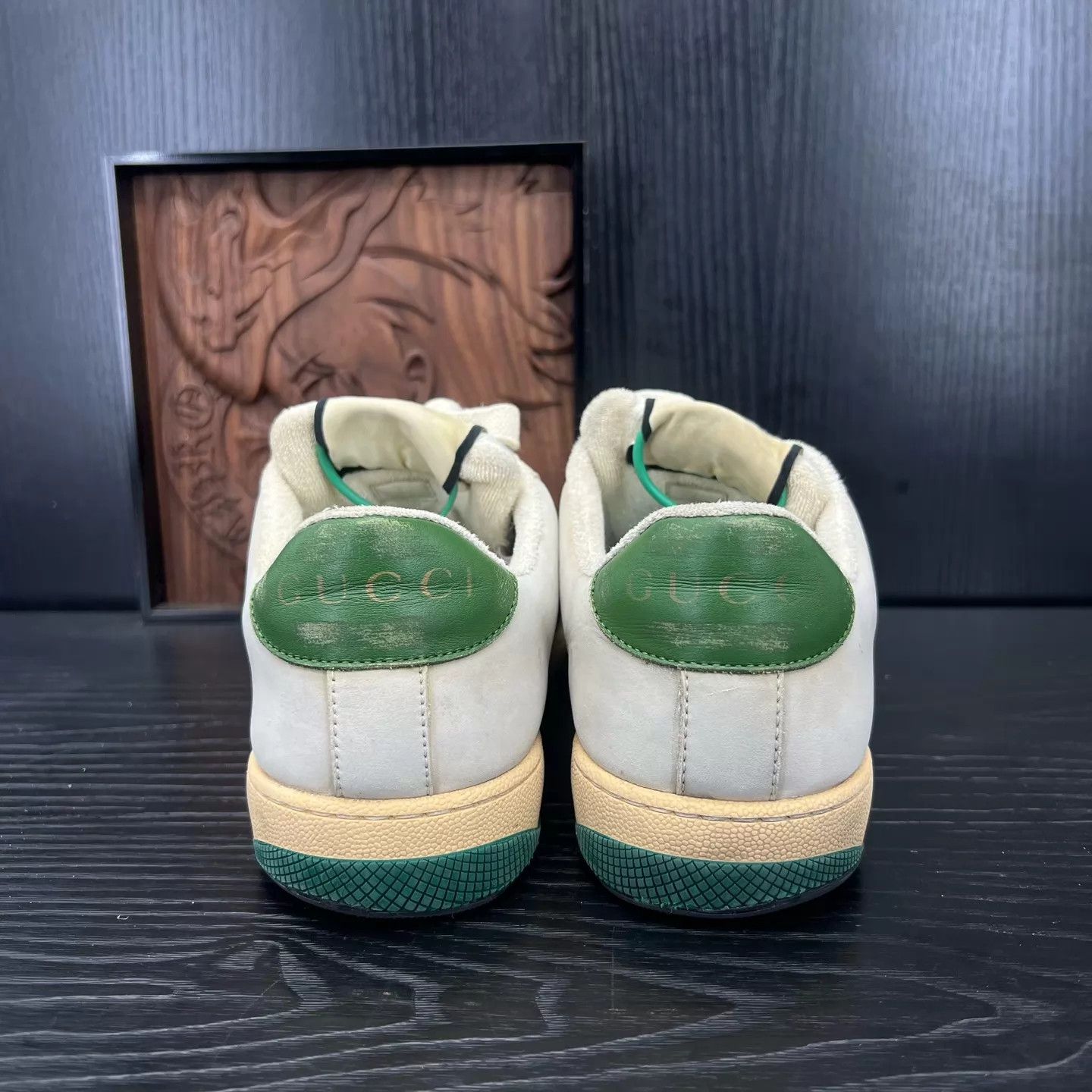 Gucci Gucci Gray Green Dirty Sneakers UK6 / 40 Size US 7 / EU 40 - 6 Thumbnail