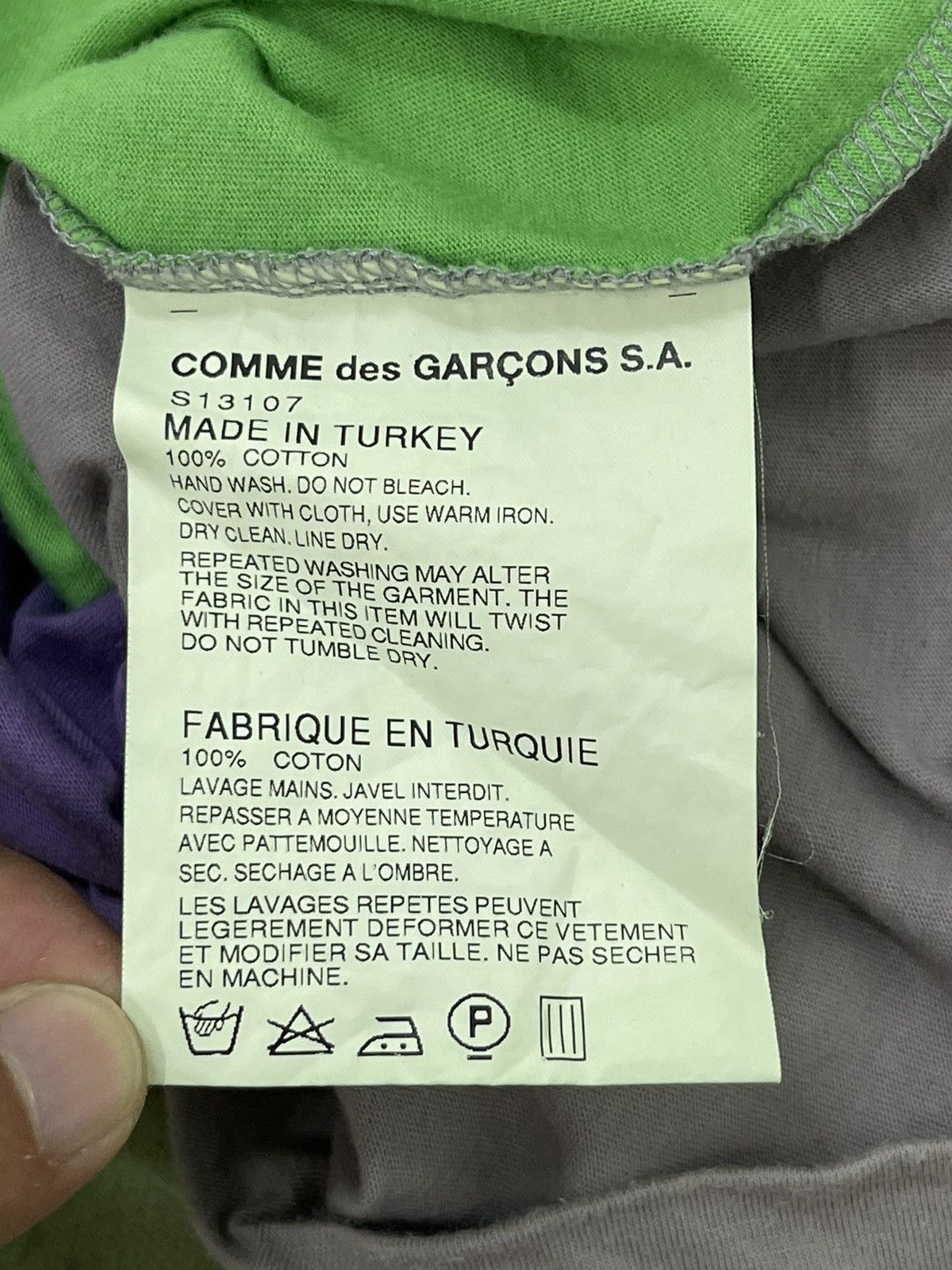 Comme des Garcons Reversible Shirt Comme Des Garcons Multicolour 5🟩6 Size US S / EU 44-46 / 1 - 15 Thumbnail